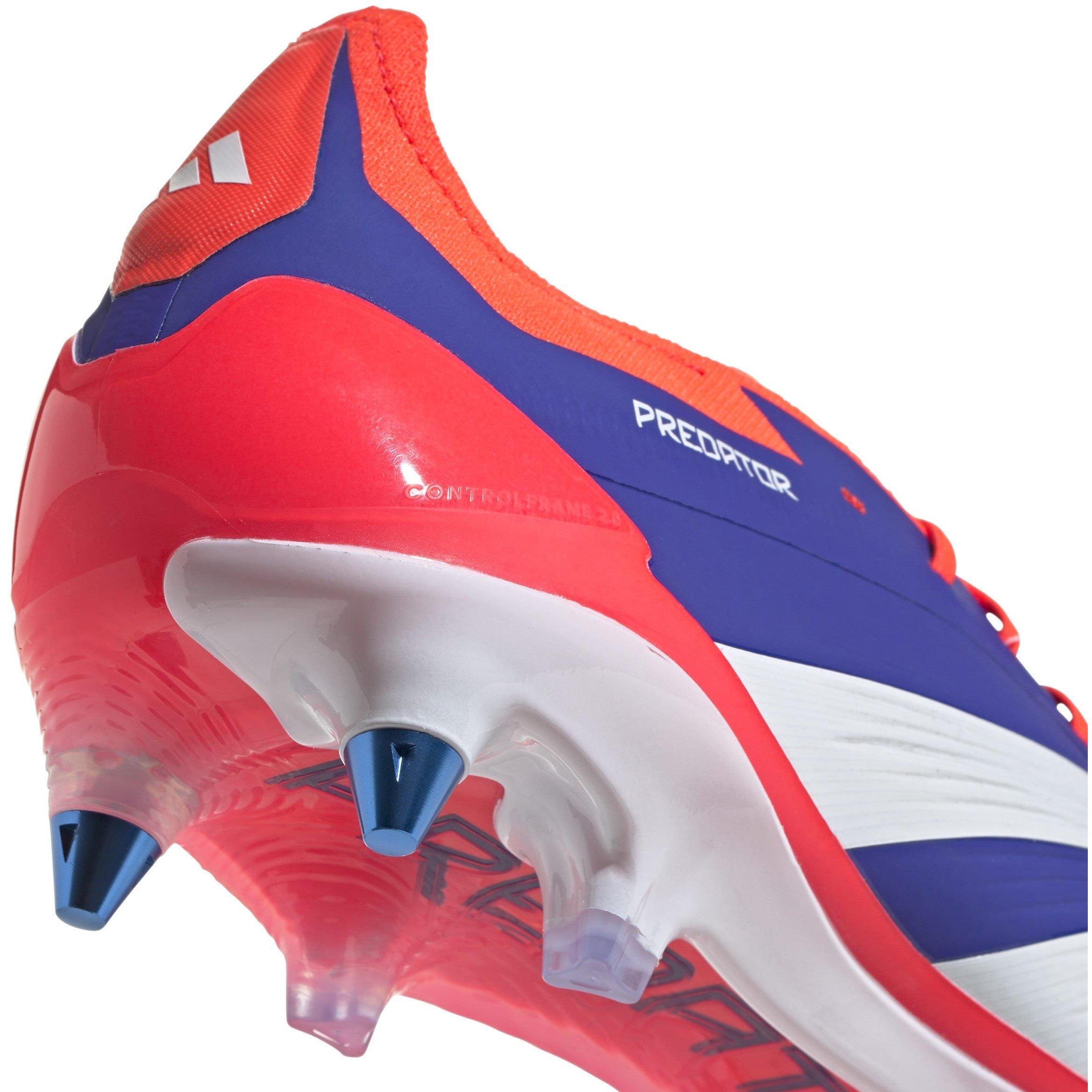 adidas Predator Elite SG Lucid Blue Cloud White Solar Red — foto 6