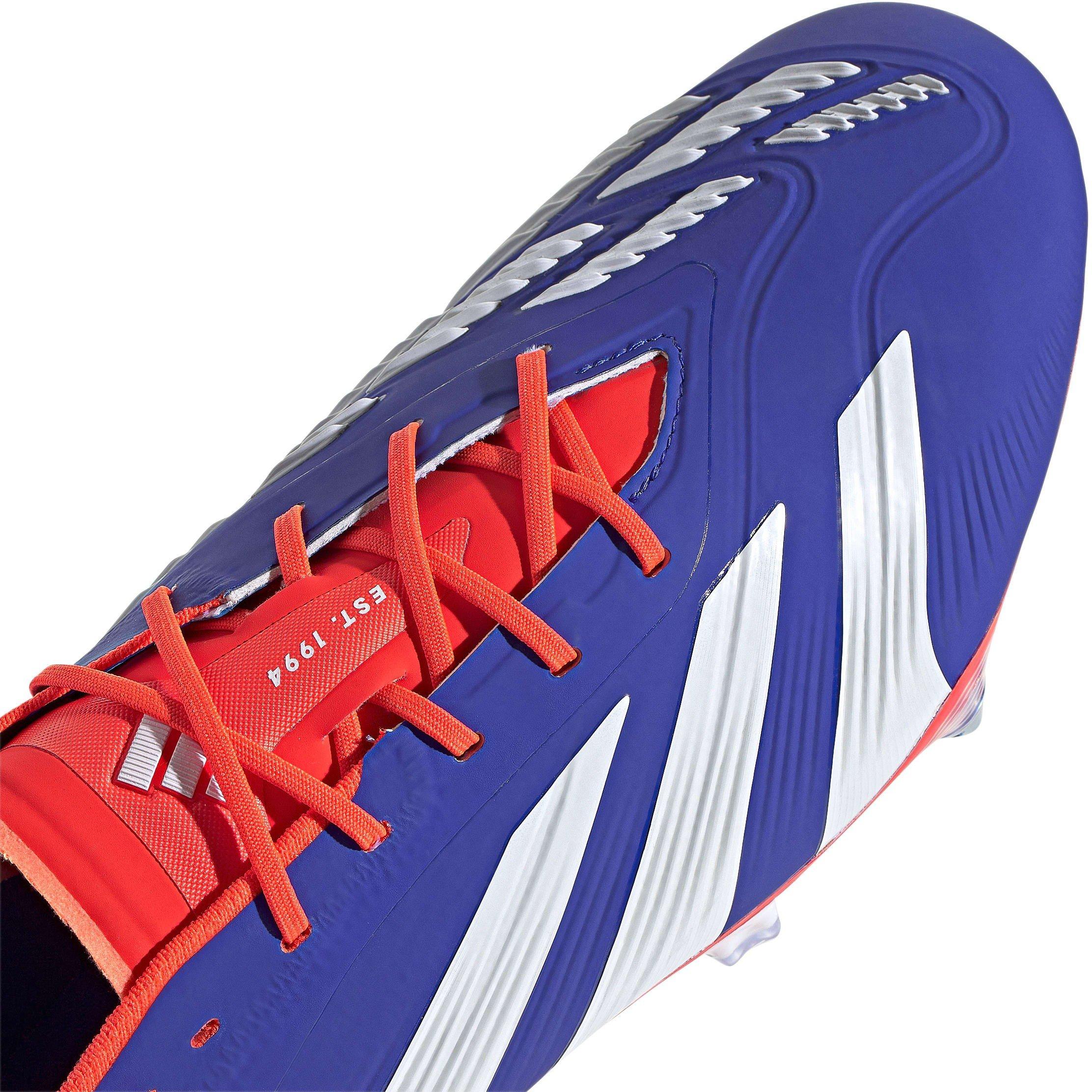 Blau/Weiß/Rot - adidas - Predator 24 Elite Soft Ground Football Boots - 8