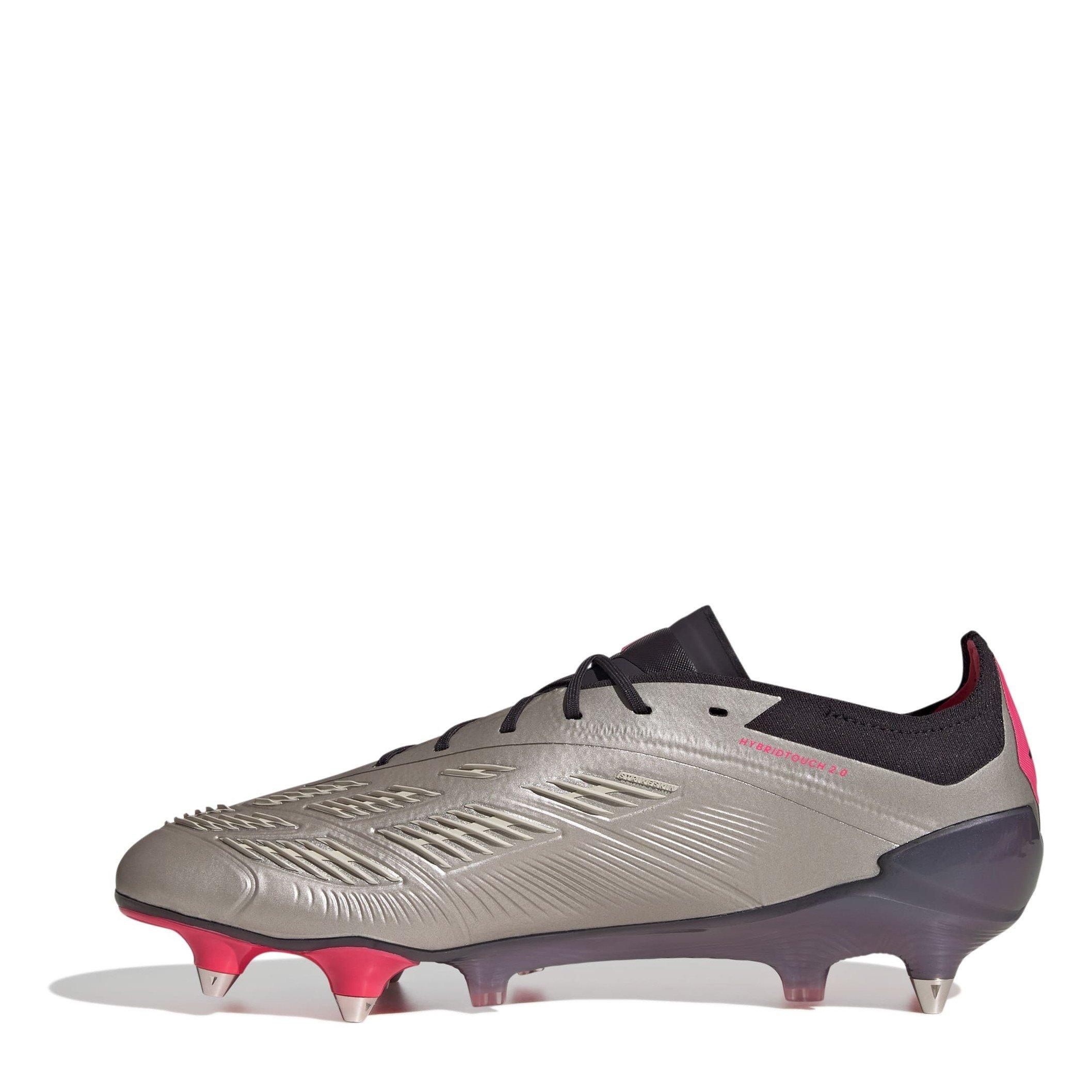 Silver/Black - adidas - Predator 24 Elite Soft Ground Football Boots - 2