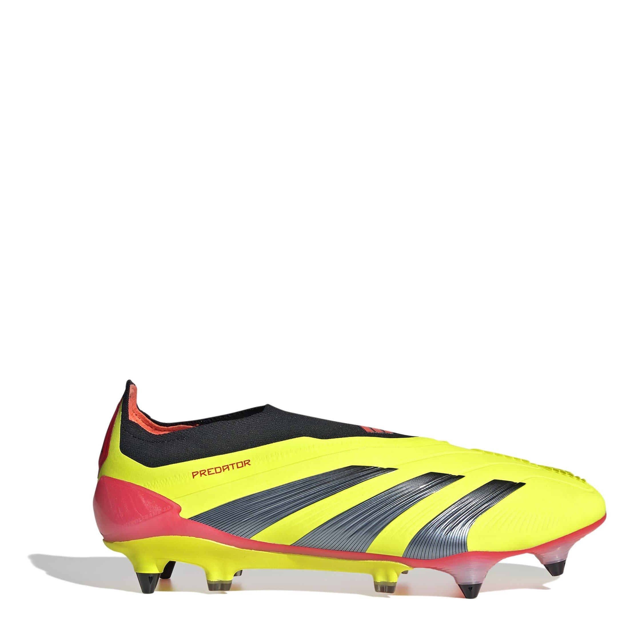 Adidas Men's Predator Elite Laceless Soft Ground Football Boots/None/None - 6.5 (40)
