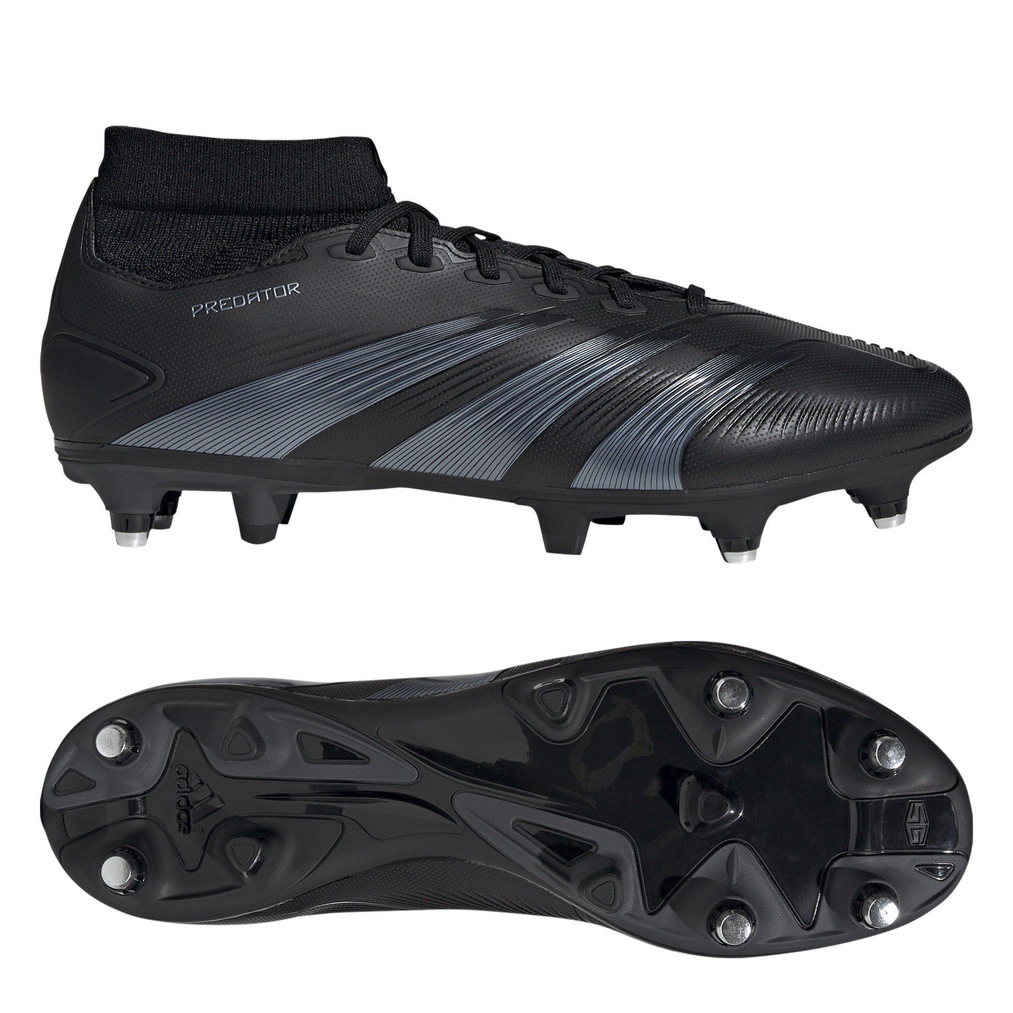 Nero/Nero - adidas - Predator 24 League Soft Ground Football Boots - 9