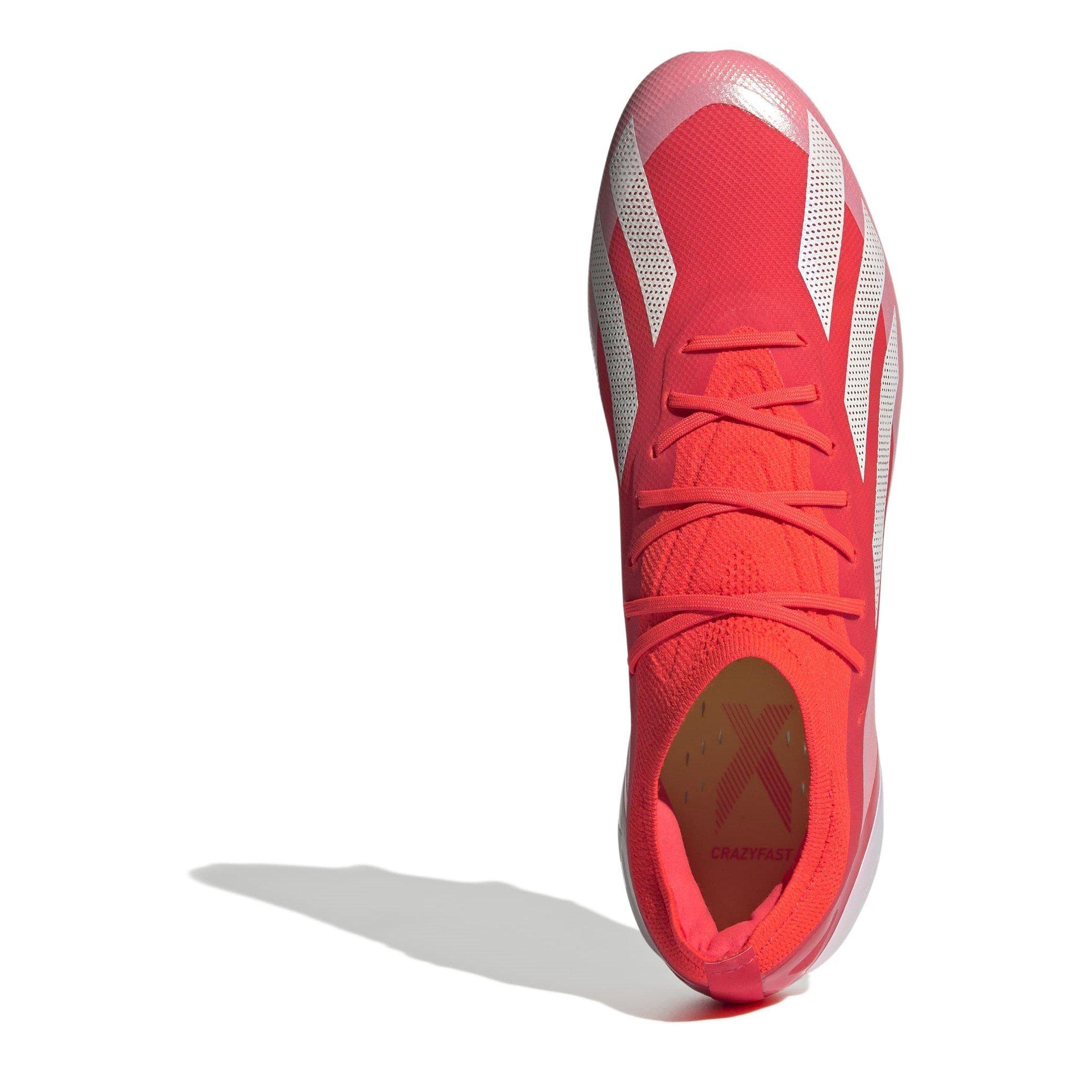 Red/Wht/Yellow - adidas - X Crazyfast Elite Soft Ground Football Boots - 5