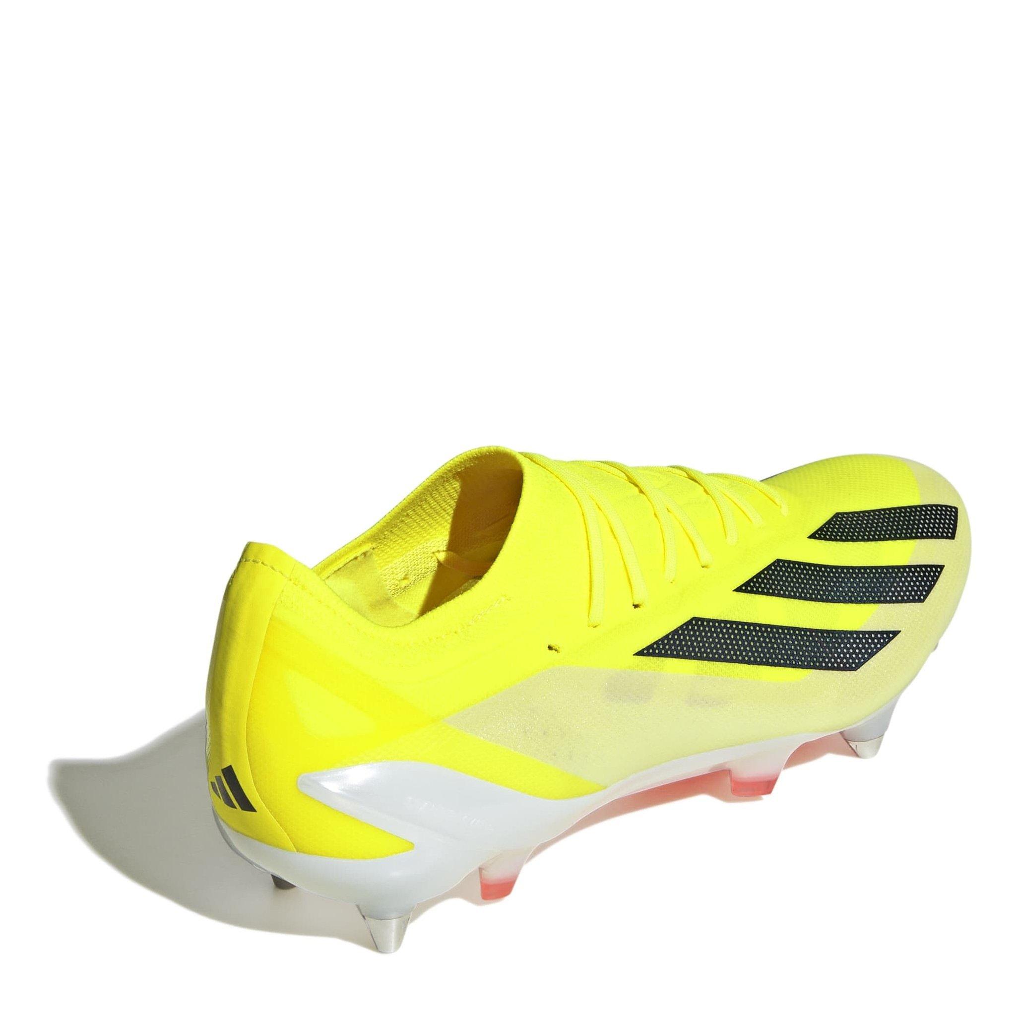 Yellow/Blk/Wht - adidas - X Crazyfast Elite Soft Ground Football Boots - 4
