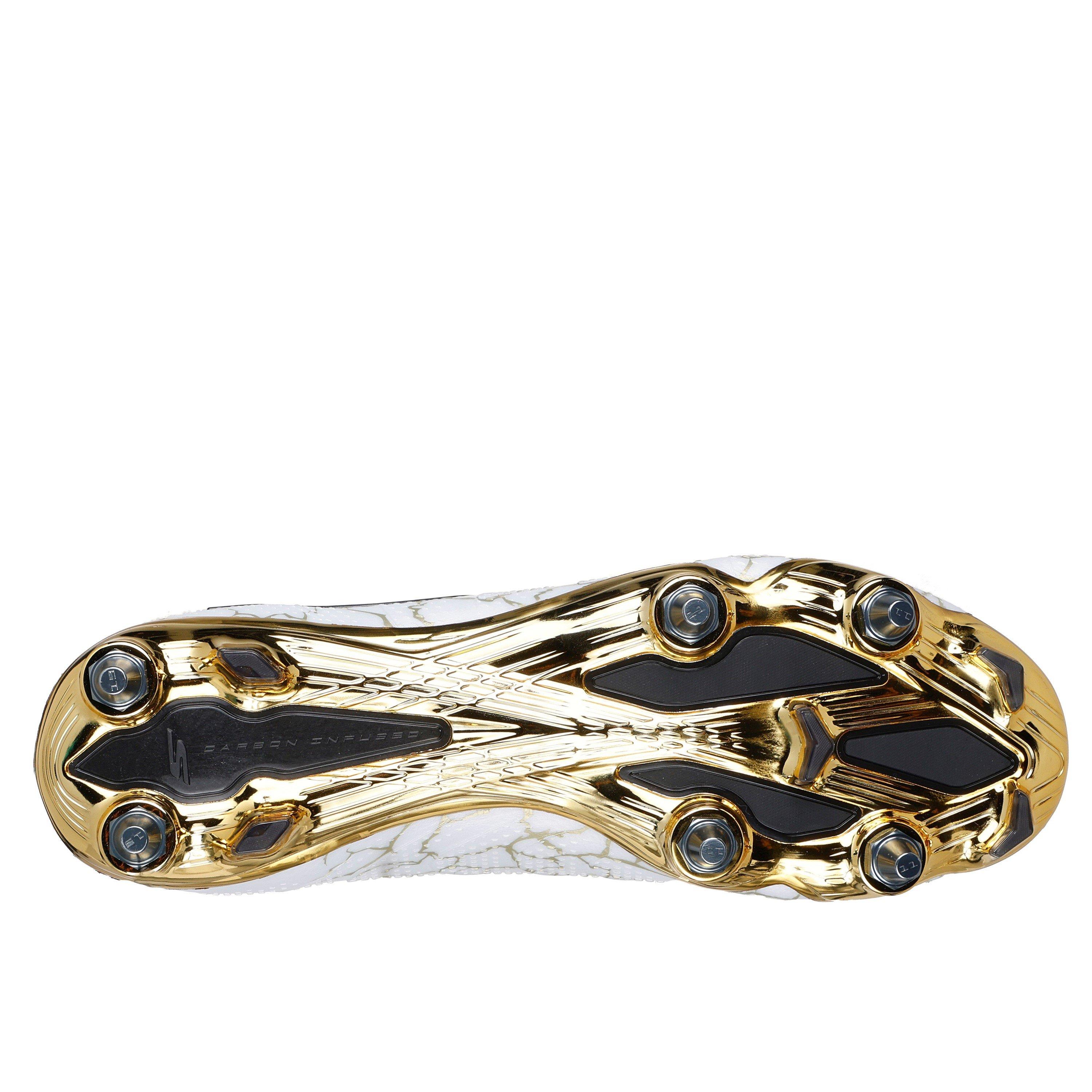 Wit/Goud - Skechers - SKX 01 Soft Ground Football Boots - 4