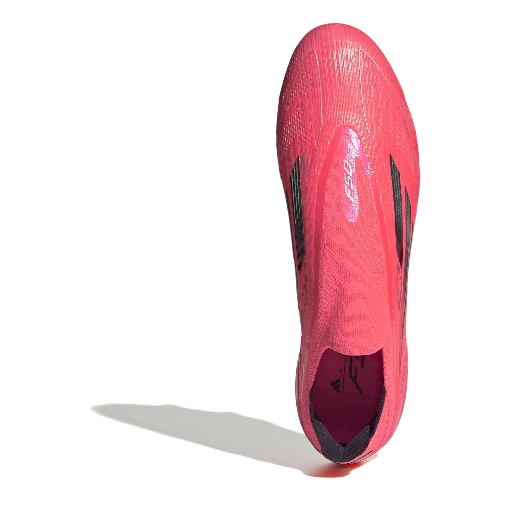 Rosa/Negro - adidas - F50 Elite Laceless Soft Ground Football Boots - 5