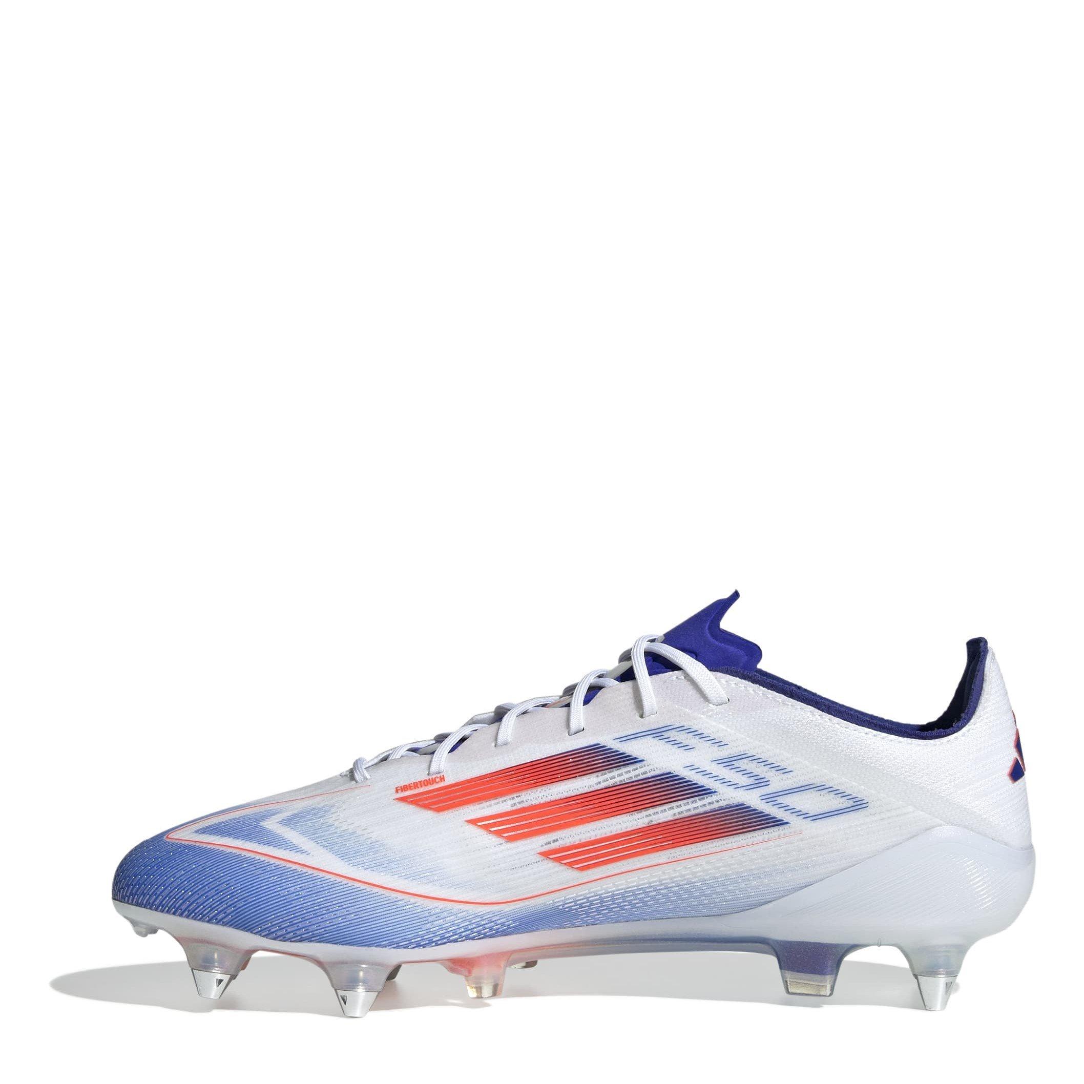White/Red/Blue - adidas - F50 Elite Adults Soft Ground Football Boots - 2