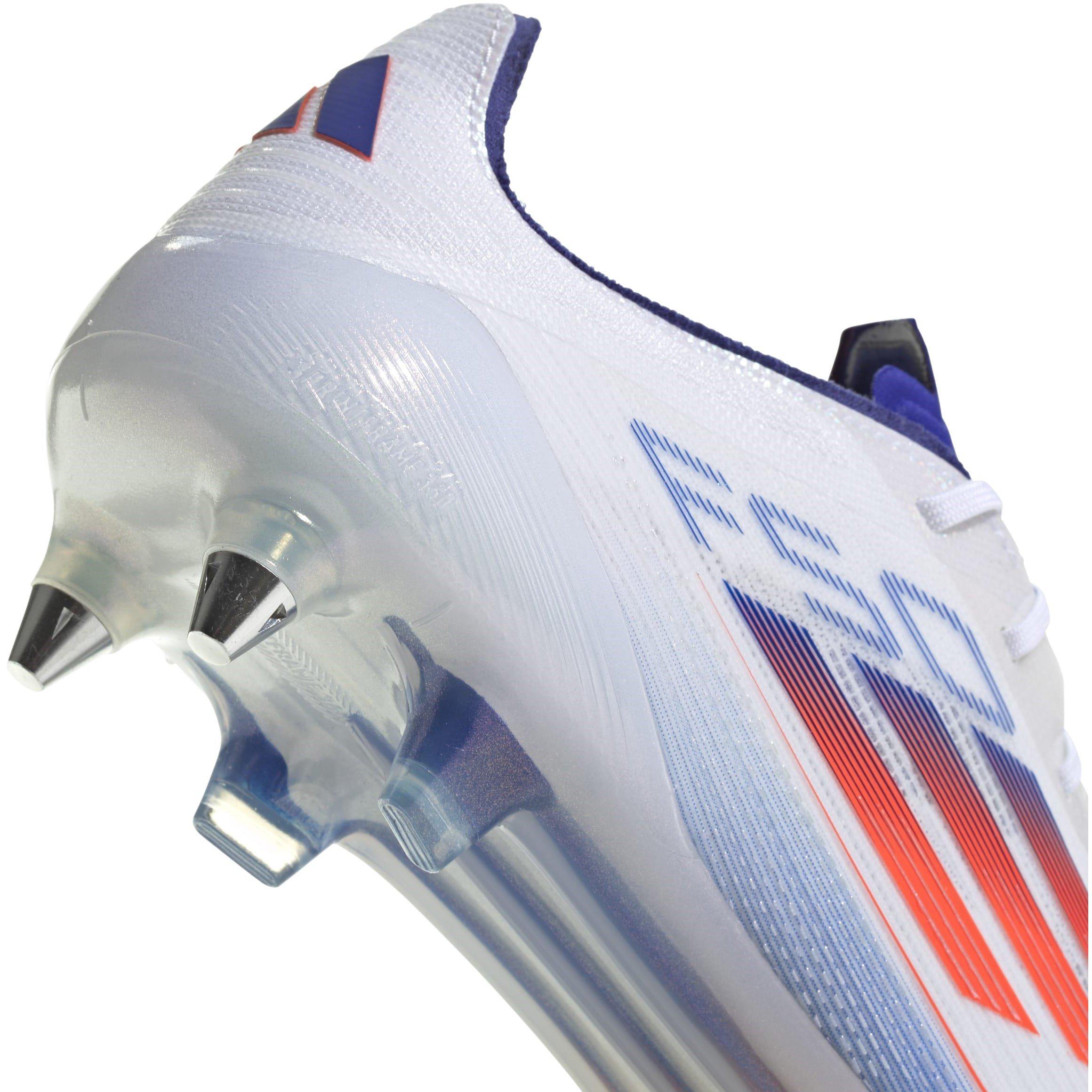 White/Red/Blue - adidas - F50 Elite Adults Soft Ground Football Boots - 8