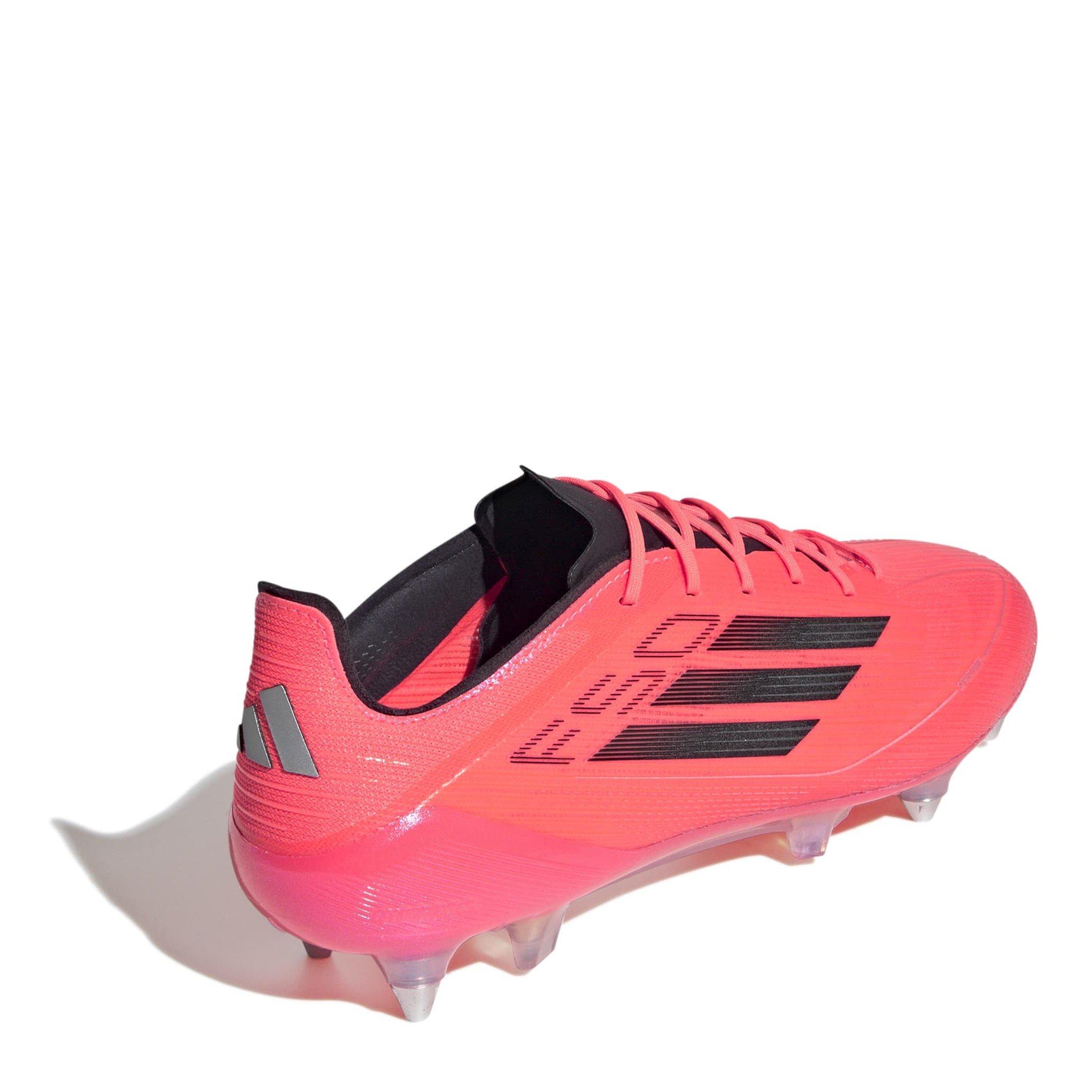 Pink/Black - adidas - F50 Elite Adults Soft Ground Football Boots - 4