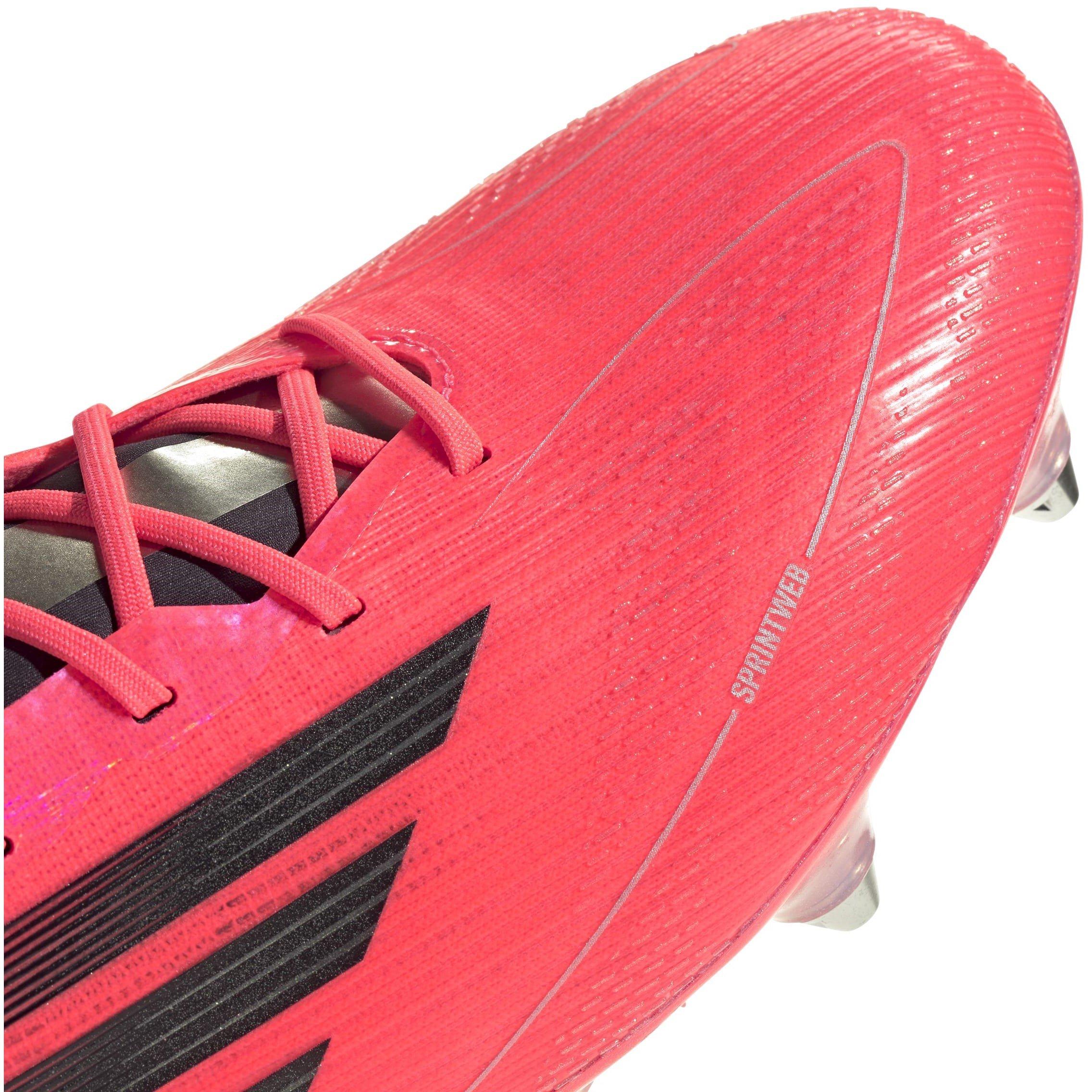 Pink/Black - adidas - F50 Elite Adults Soft Ground Football Boots - 7