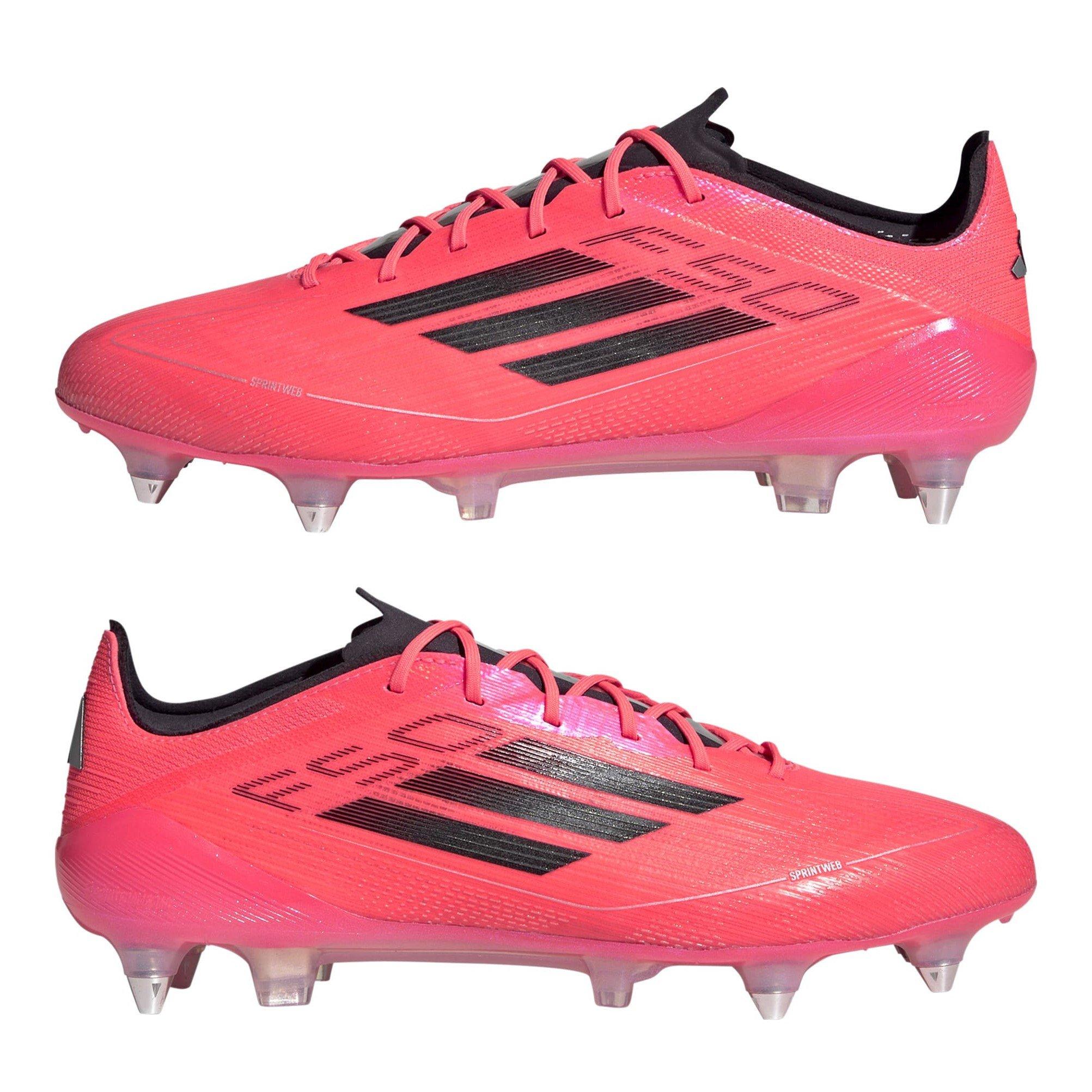 Pink/Black - adidas - F50 Elite Adults Soft Ground Football Boots - 9