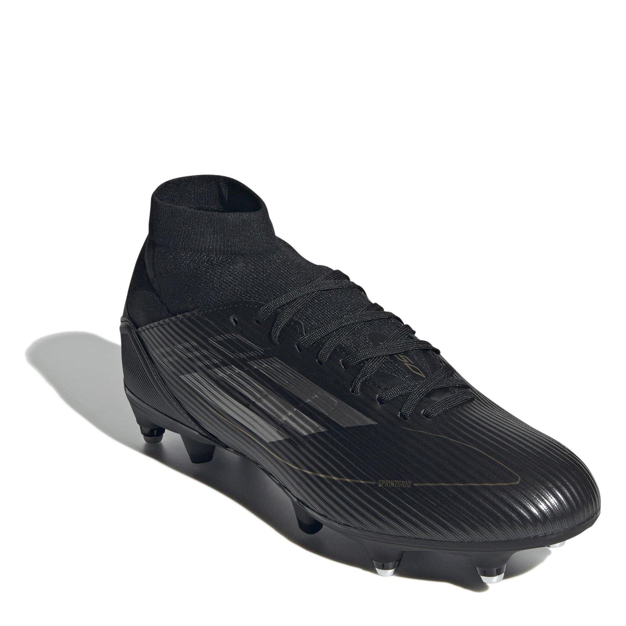 Sort/Sølv - adidas - F50 League Mid-cut Soft Ground Football Boots - 3