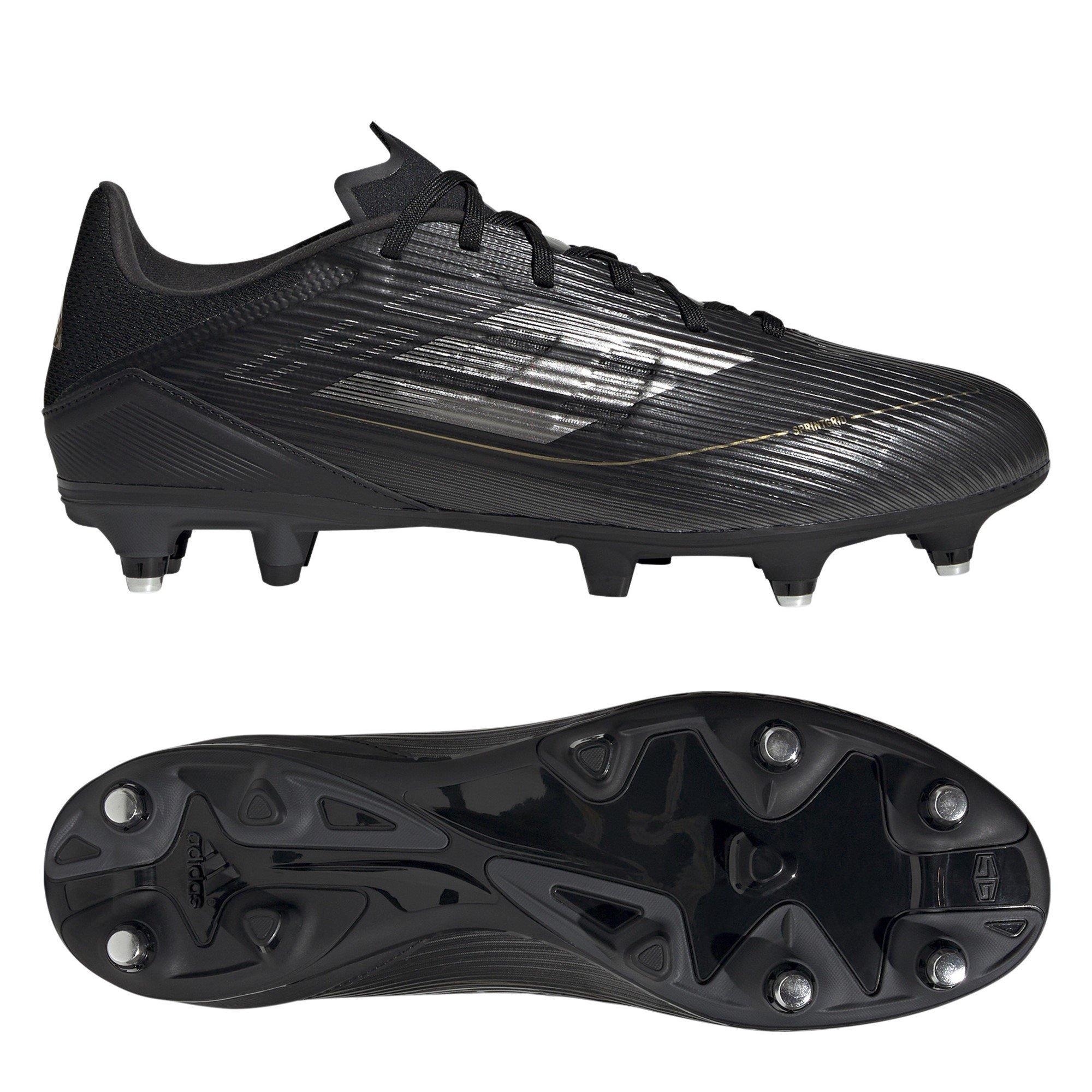 Schwarz/Silber - adidas - F50 League Soft Ground Football Boots - 9