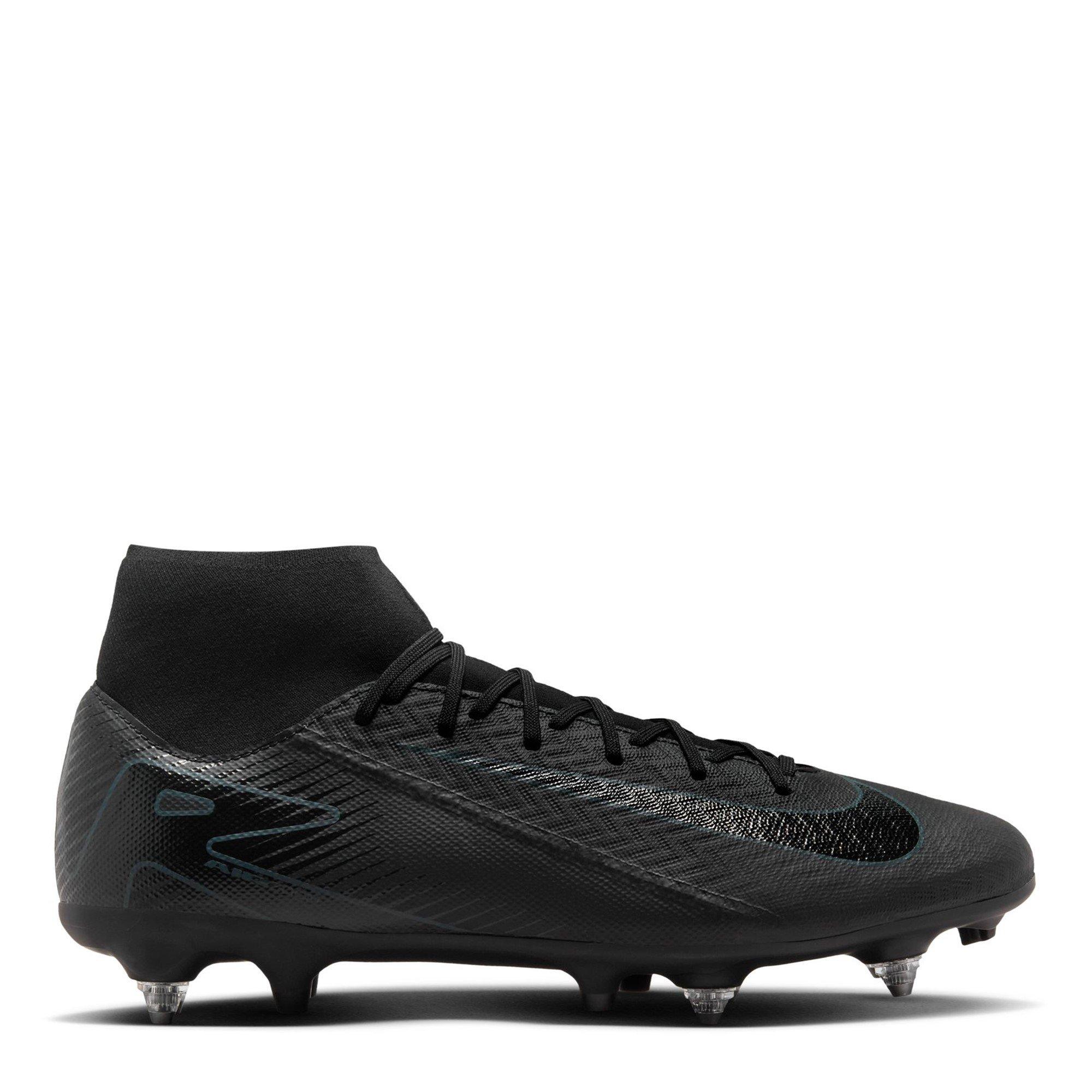 Black/Green - Nike - Mercurial Superfly 10 Academy Adults Soft Ground Football Boots - 1