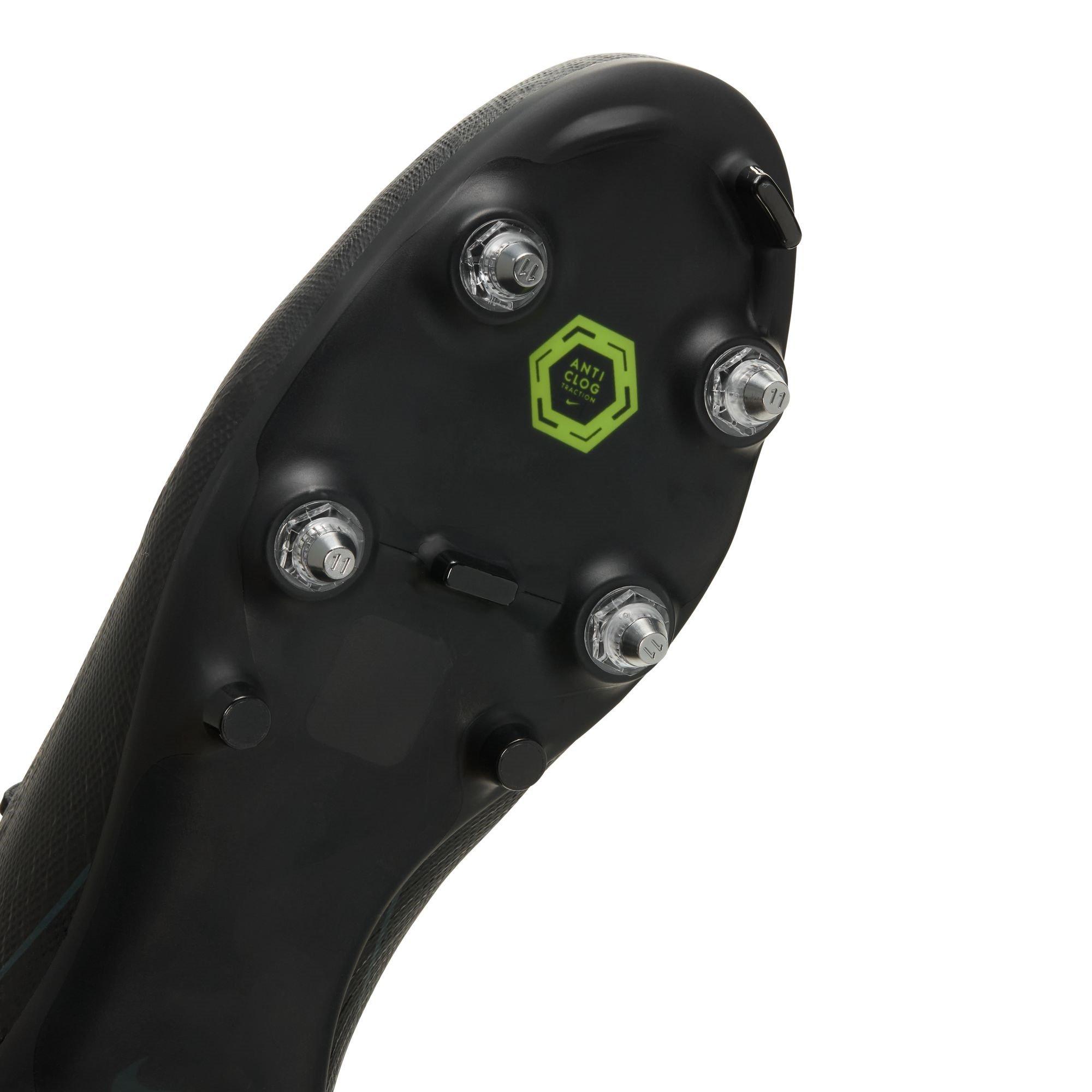 Sort/Grøn - Nike - Mercurial Superfly 10 Academy Adults Soft Ground Football Boots - 7