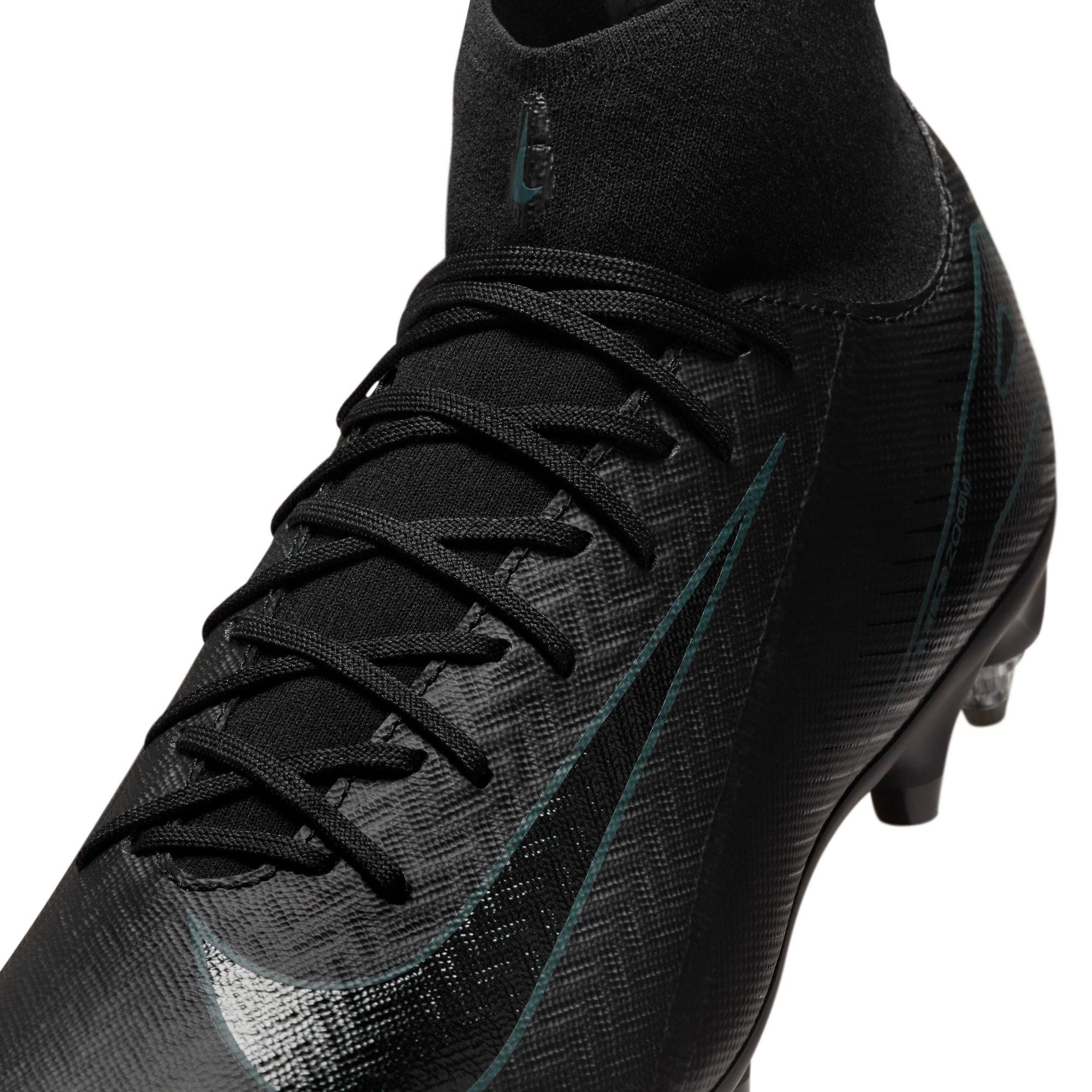 Sort/Grøn - Nike - Mercurial Superfly 10 Academy Adults Soft Ground Football Boots - 8