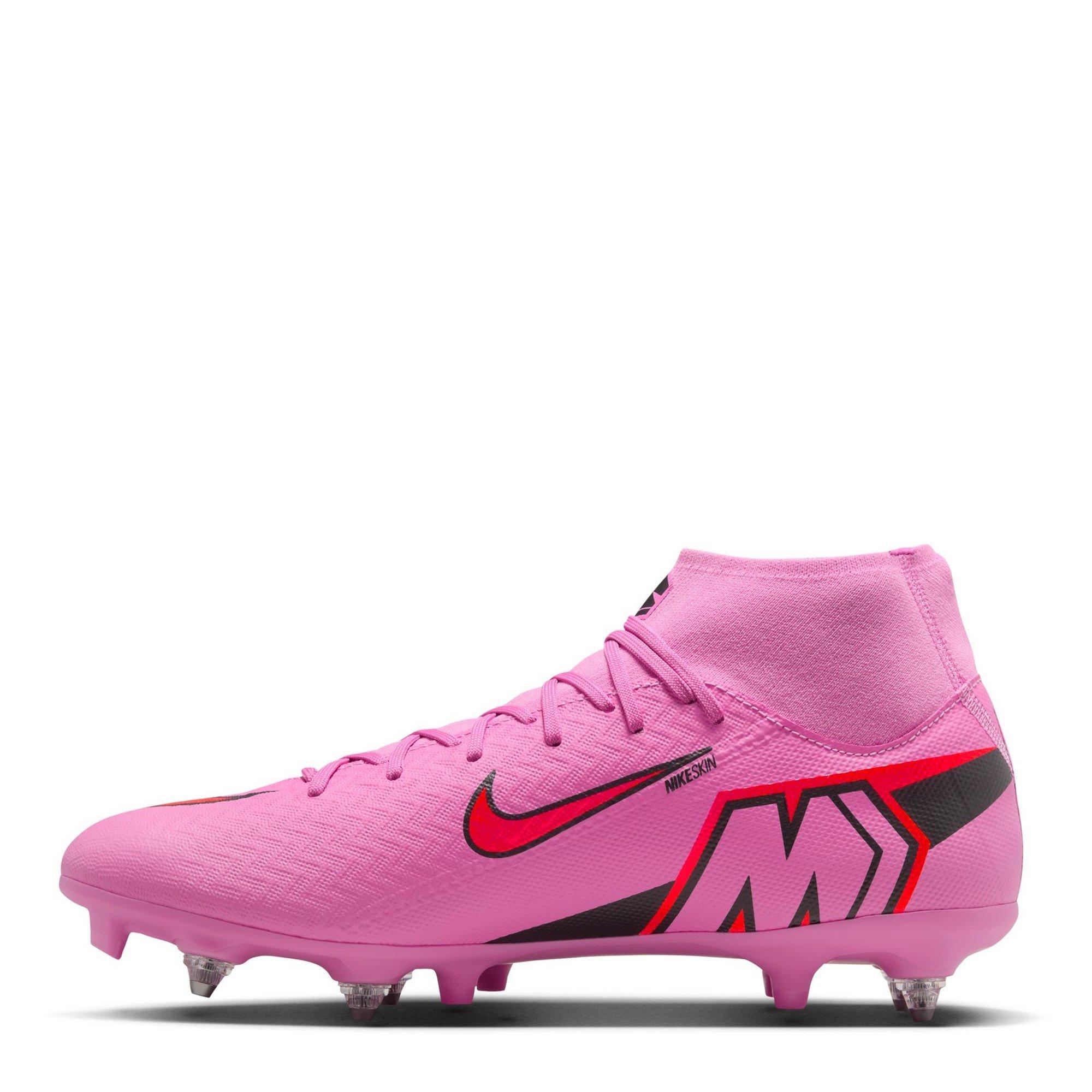 Pink/Black - Nike - Mercurial Superfly 10 Academy Adults Soft Ground Football Boots - 2