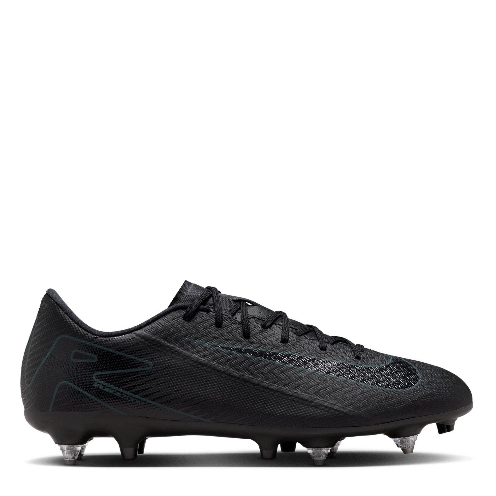 Black/Green - Nike - Mercurial Vapor 16 Academy Adults Soft Ground Football Boots - 1