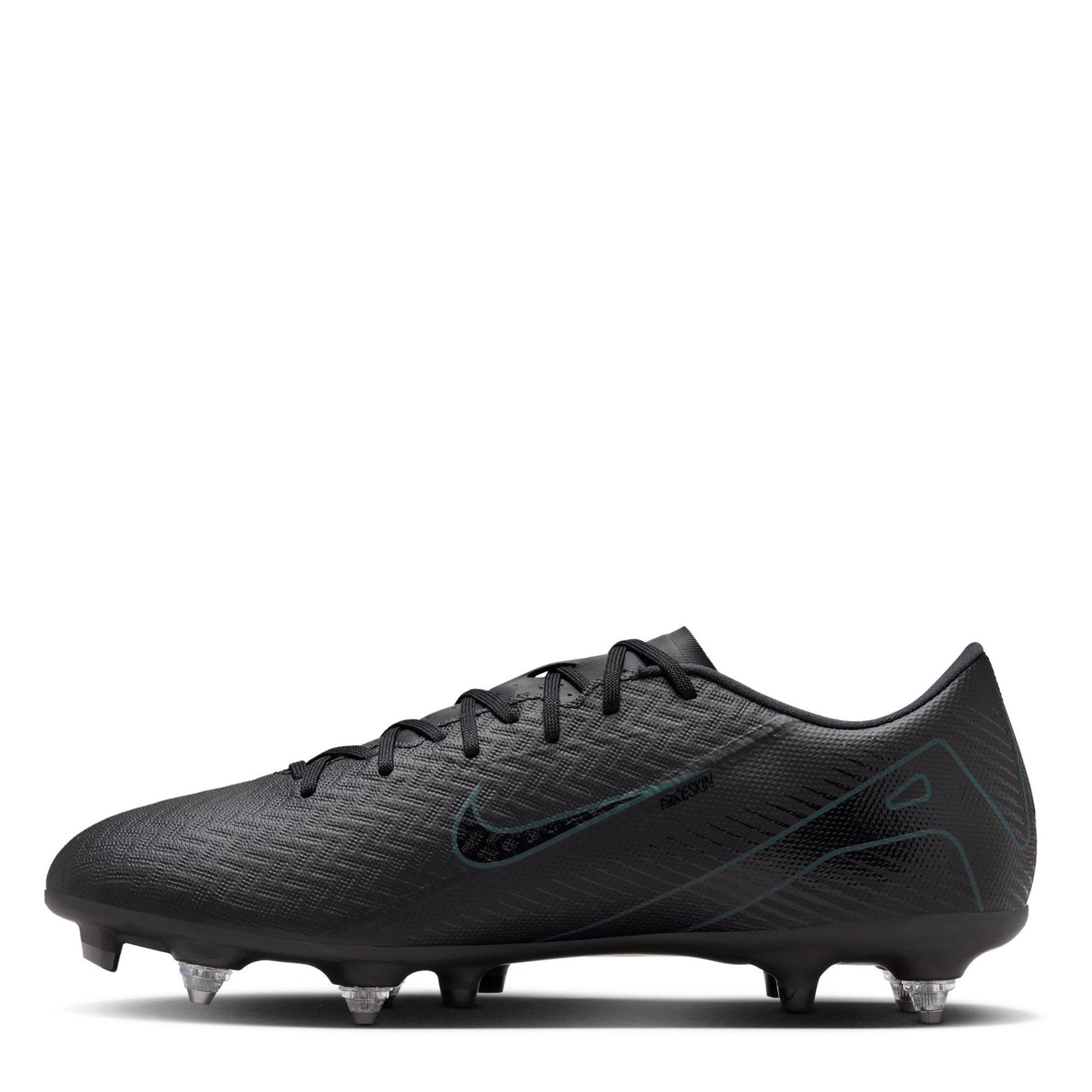 Black/Green - Nike - Mercurial Vapor 16 Academy Adults Soft Ground Football Boots - 2