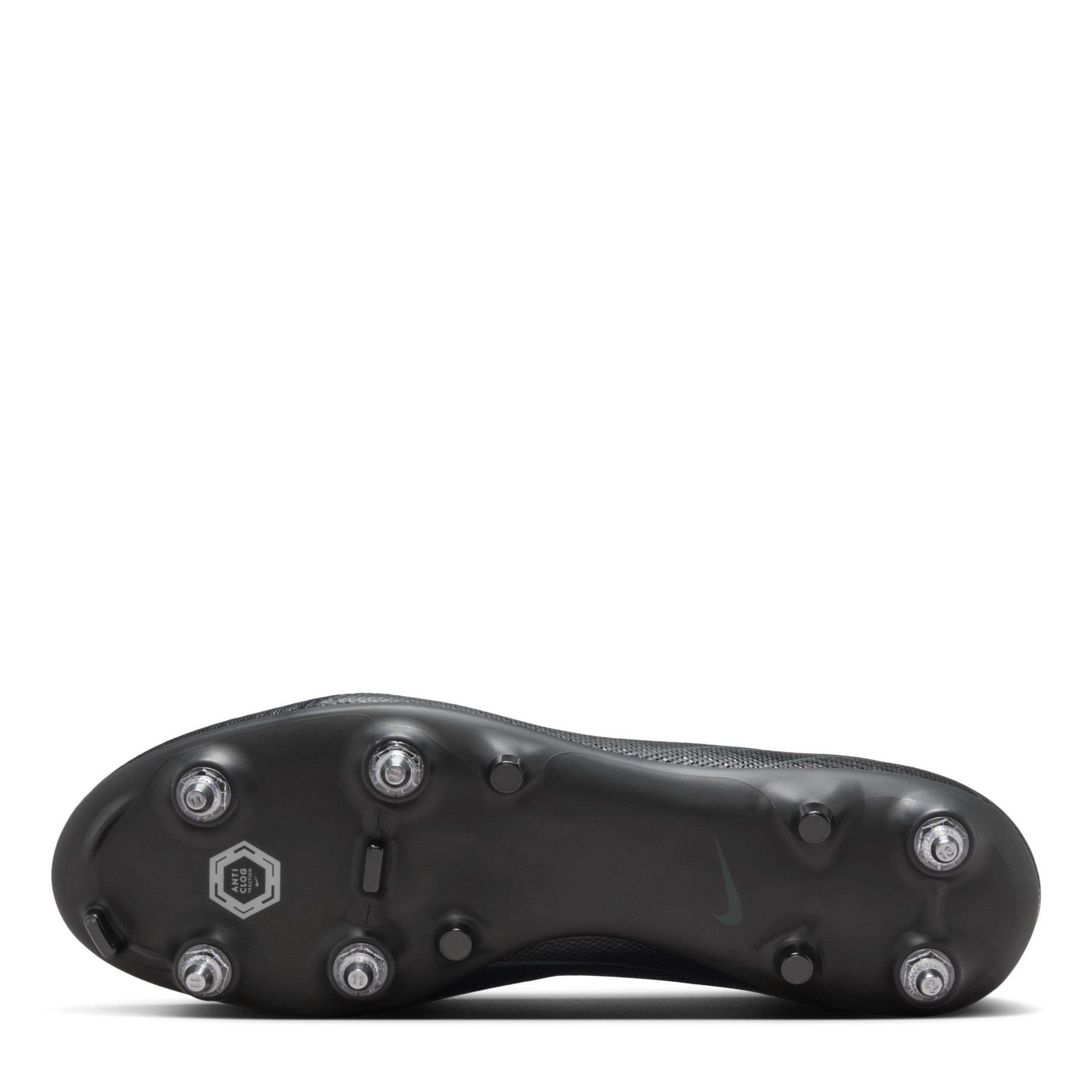 Black/Green - Nike - Mercurial Vapor 16 Academy Adults Soft Ground Football Boots - 3