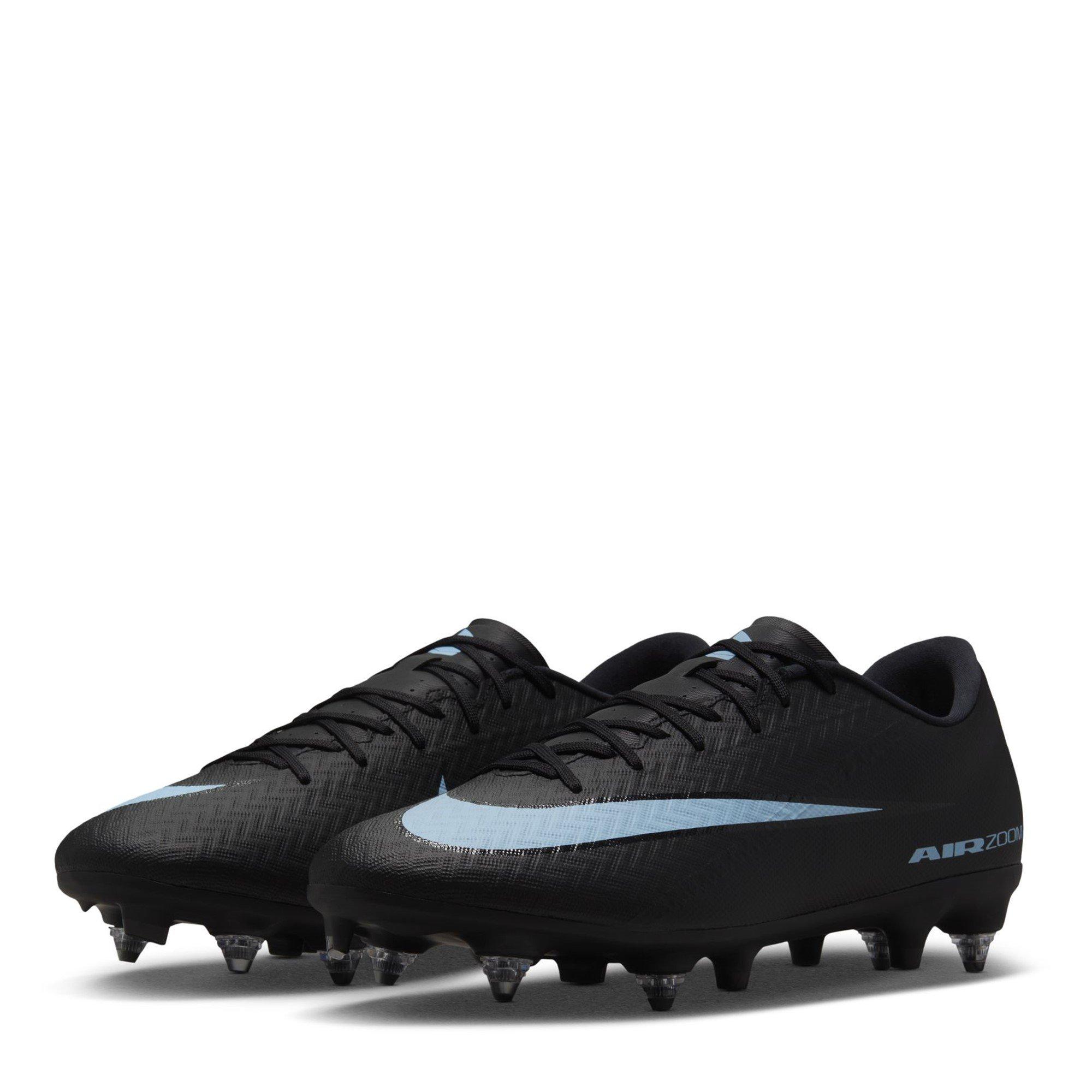 Black/Blue - Nike - Mercurial Vapor 16 Academy Adults Soft Ground Football Boots - 4