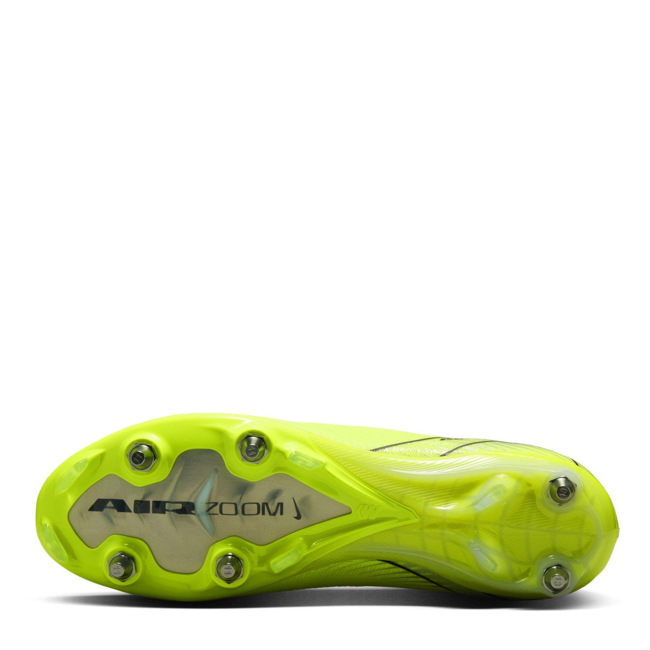 Volt/Preto - Nike - Zoom Mercurial Superfly 10 Elite Adults Soft Ground Football Boots - 3