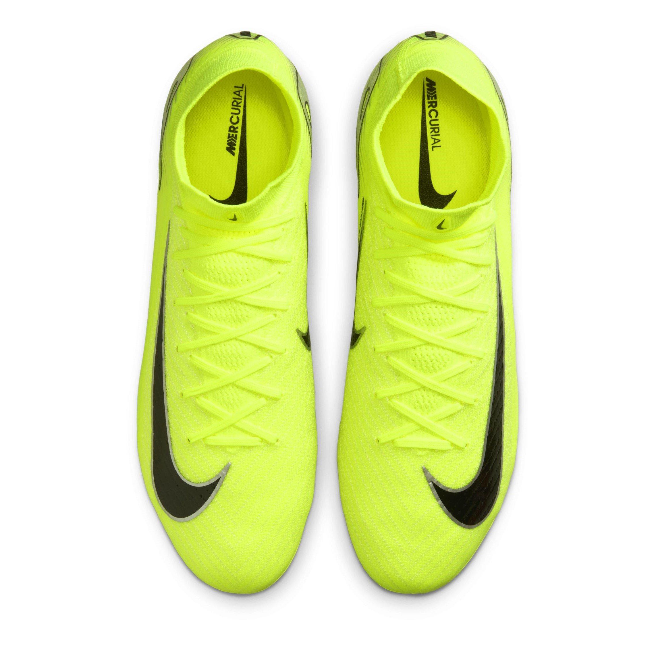 Volt/Preto - Nike - Zoom Mercurial Superfly 10 Elite Adults Soft Ground Football Boots - 5