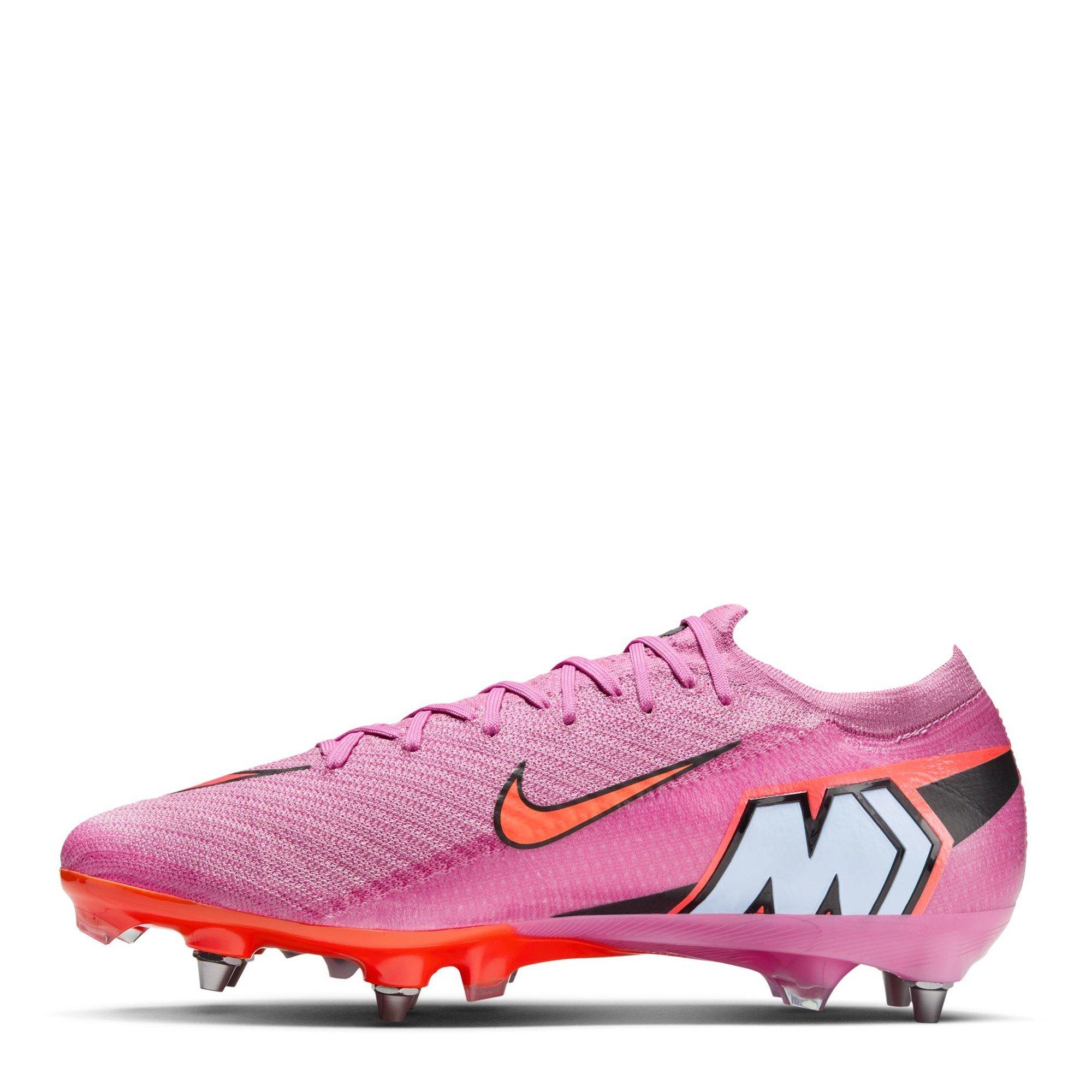 Cor-de-rosa/preto - Nike - Mercurial Vapor 16 Elite Adults Soft Ground Football Boots - 2