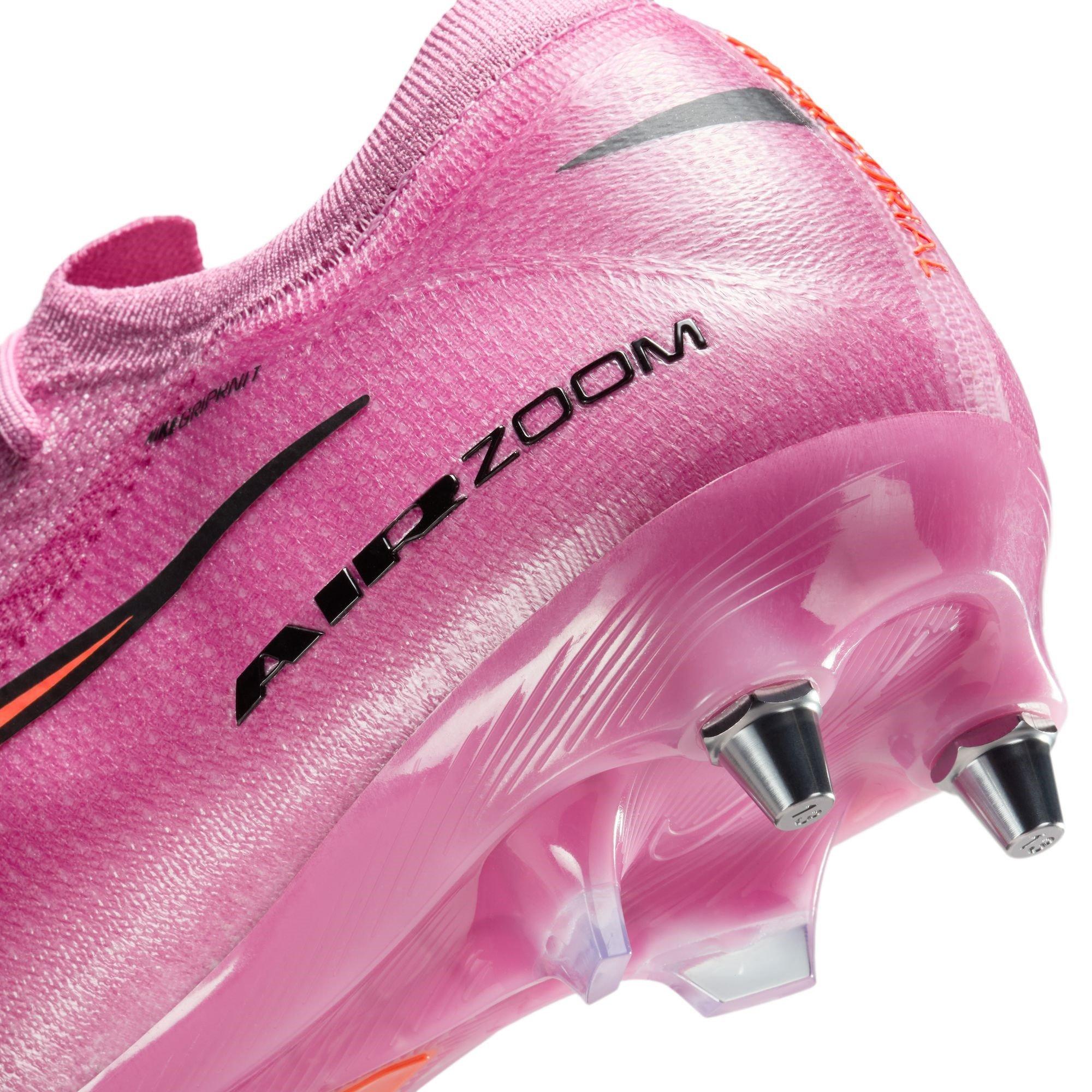 Cor-de-rosa/preto - Nike - Mercurial Vapor 16 Elite Adults Soft Ground Football Boots - 8