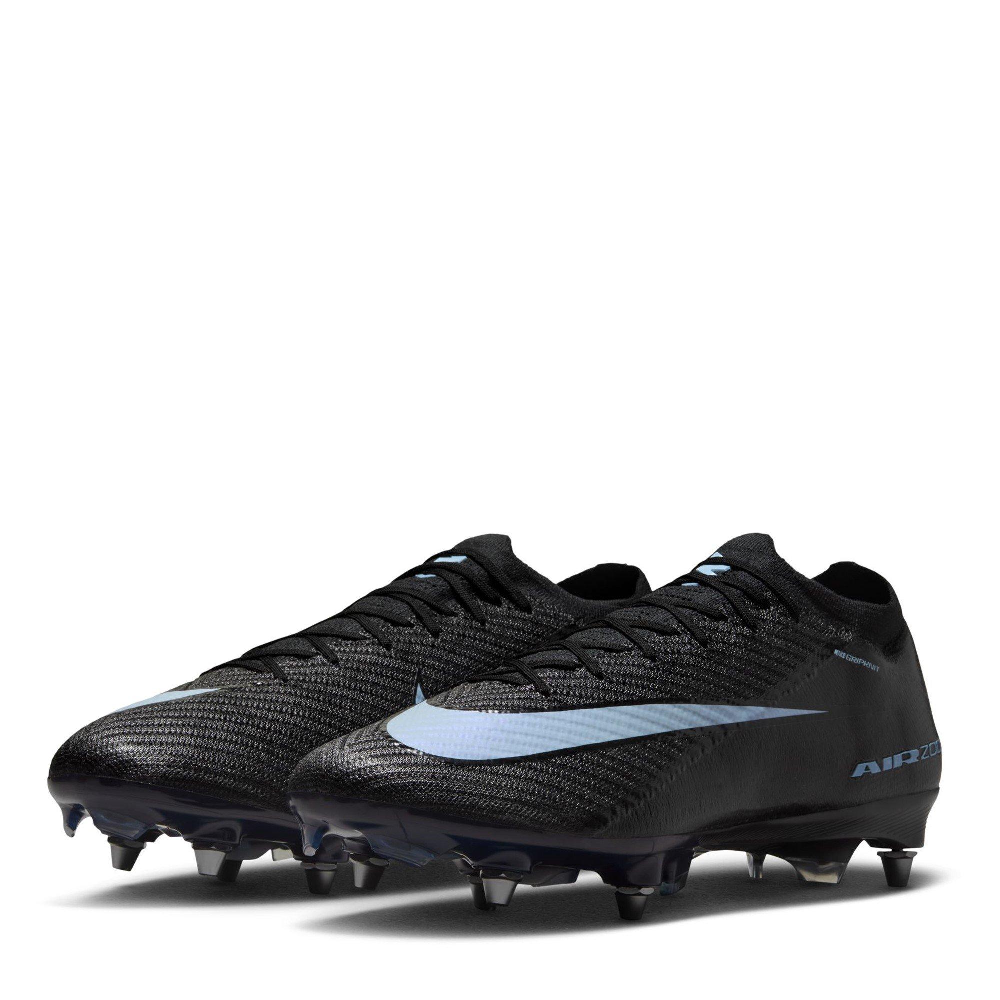 Preto/Azul - Nike - Mercurial Vapor 16 Elite Adults Soft Ground Football Boots - 4