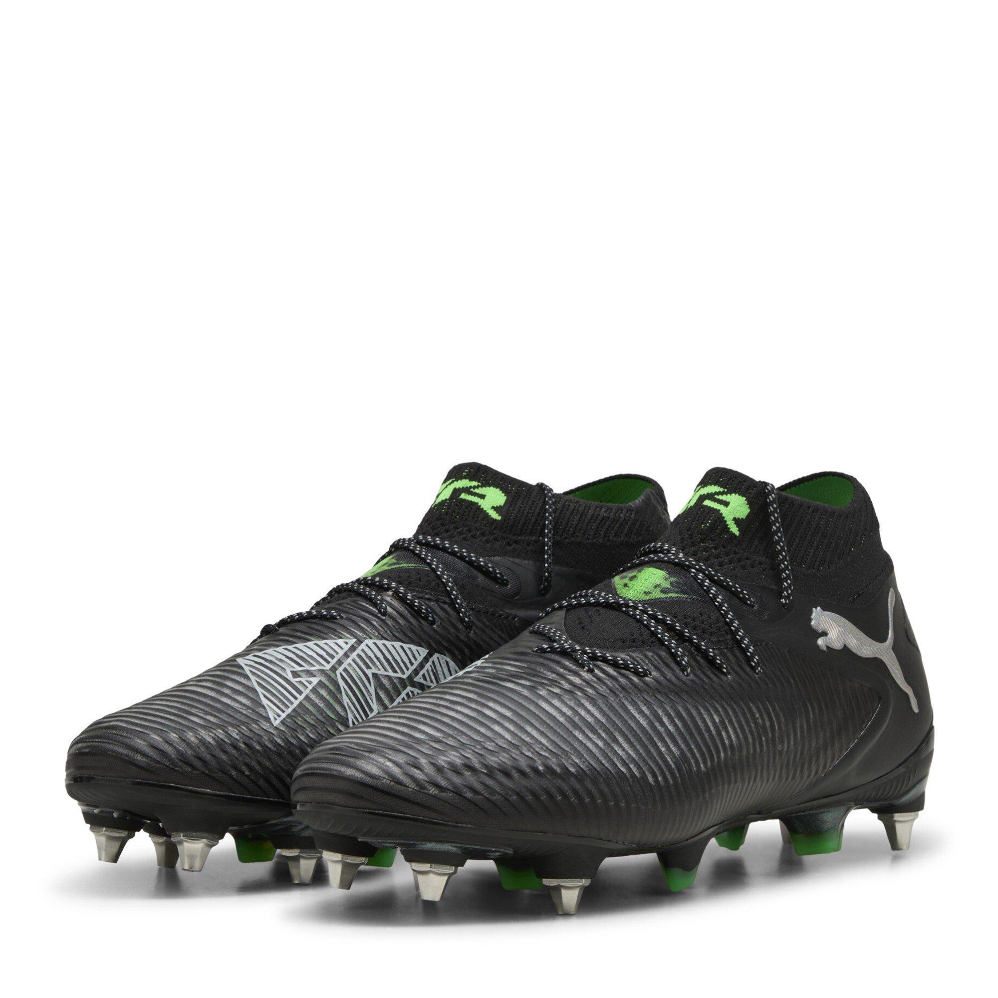 Black/Green - Puma - Future 8 Ultimate Soft Ground Football Boots - 1