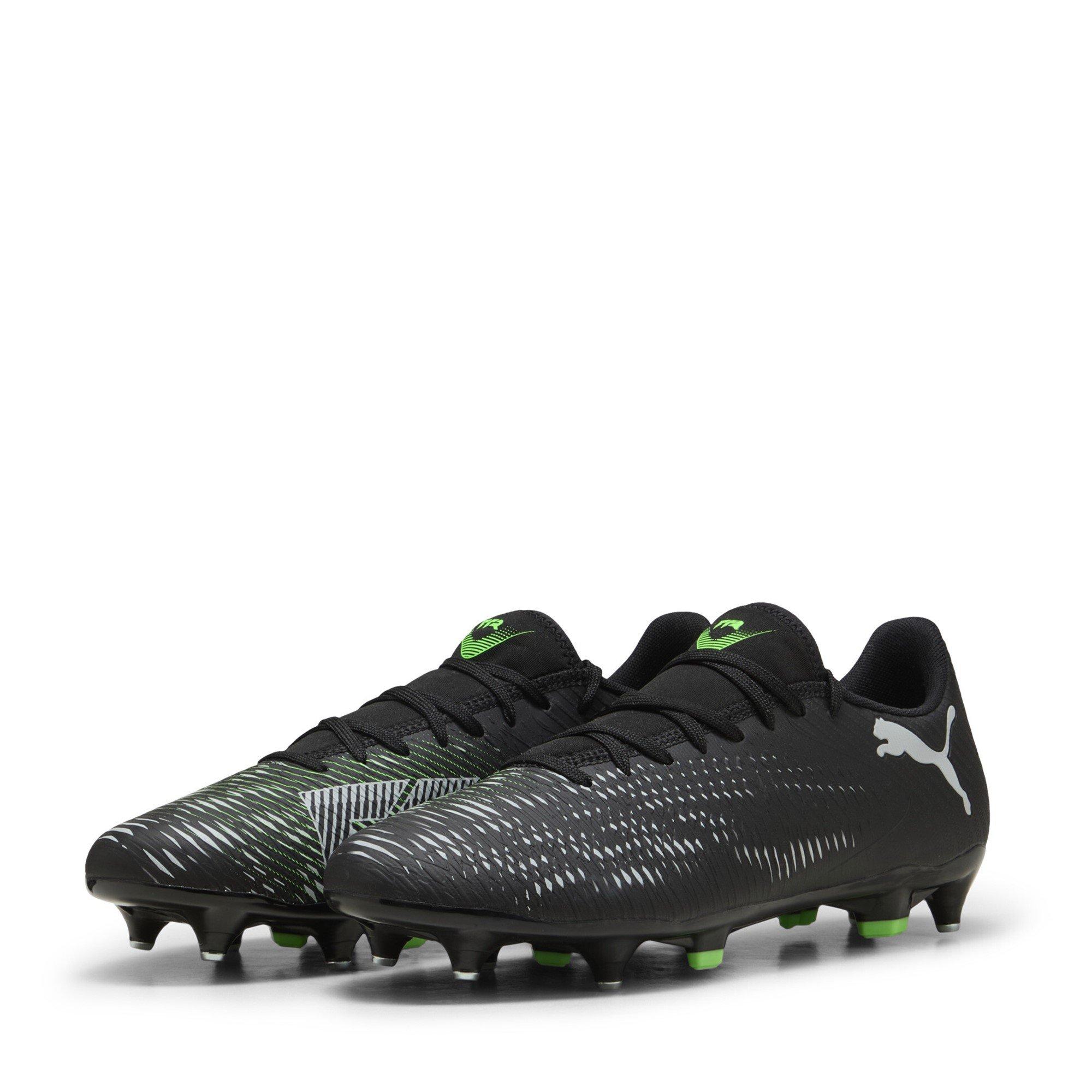 Puma Men's Future 8 Play Soft Ground Football Boots - Blck/Silvr/Gren - 8 (42)