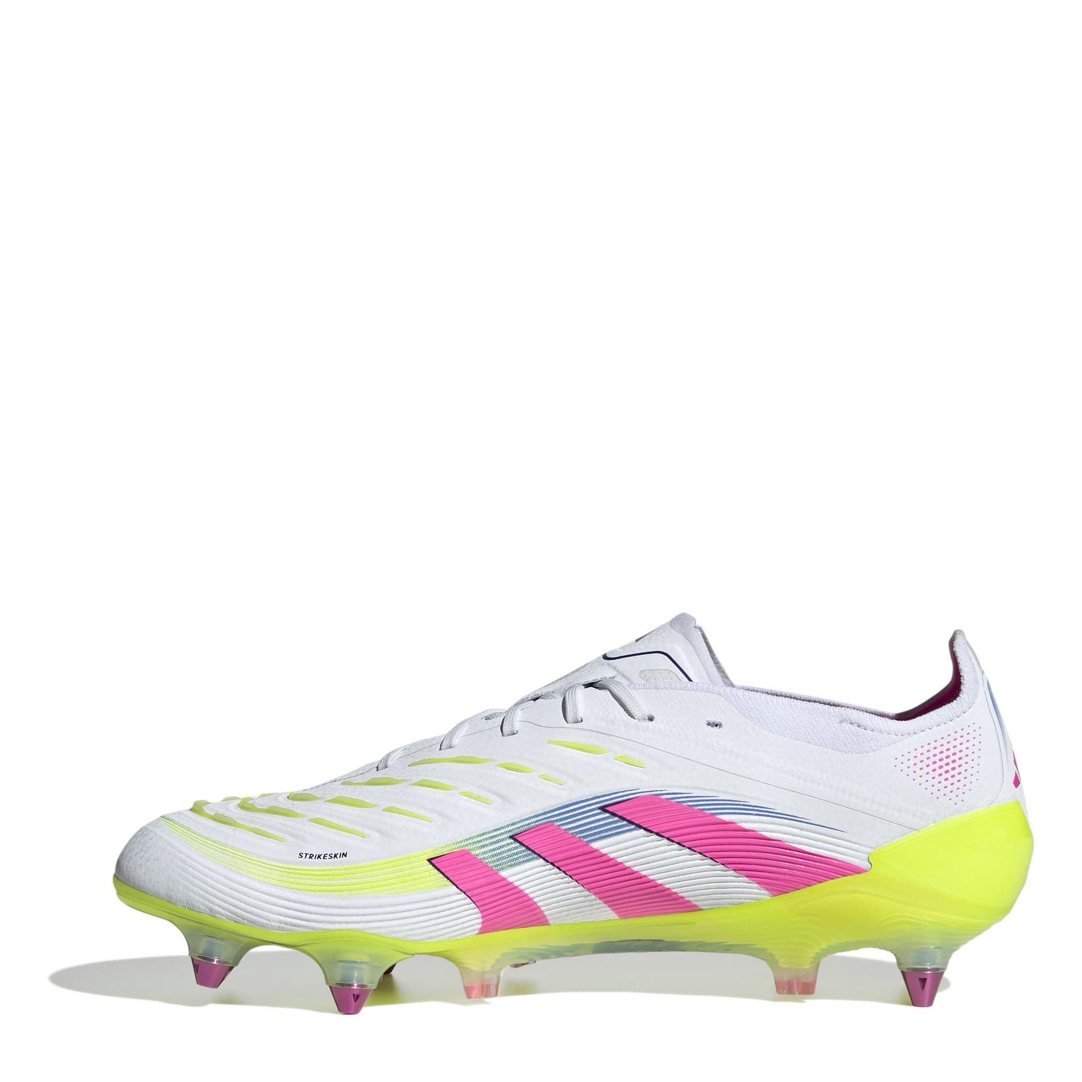 Blanc/Rose - adidas - Predator Elite Soft Ground Football Boots - 2