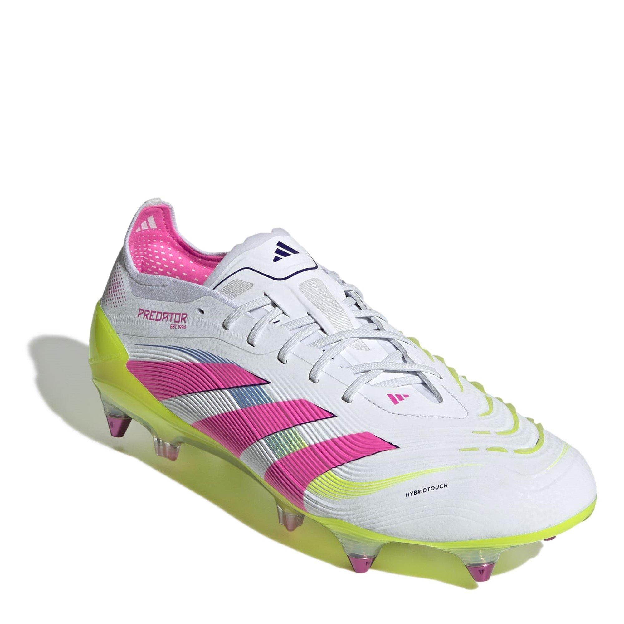 Blanc/Rose - adidas - Predator Elite Soft Ground Football Boots - 3