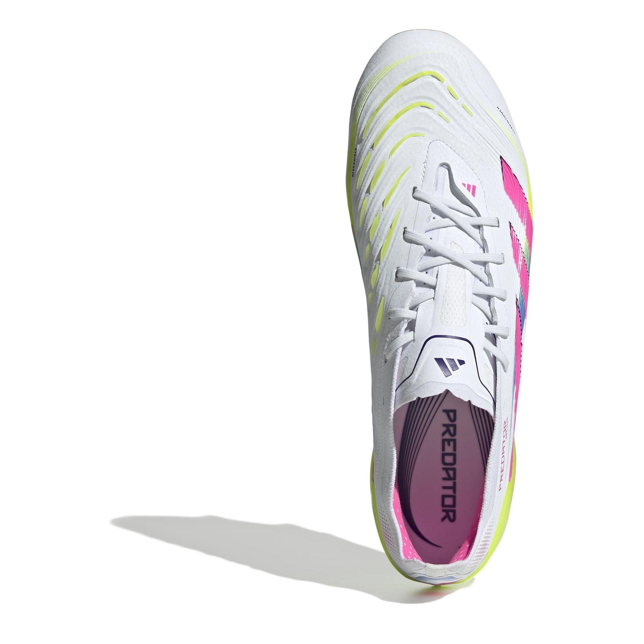 Blanc/Rose - adidas - Predator Elite Soft Ground Football Boots - 5