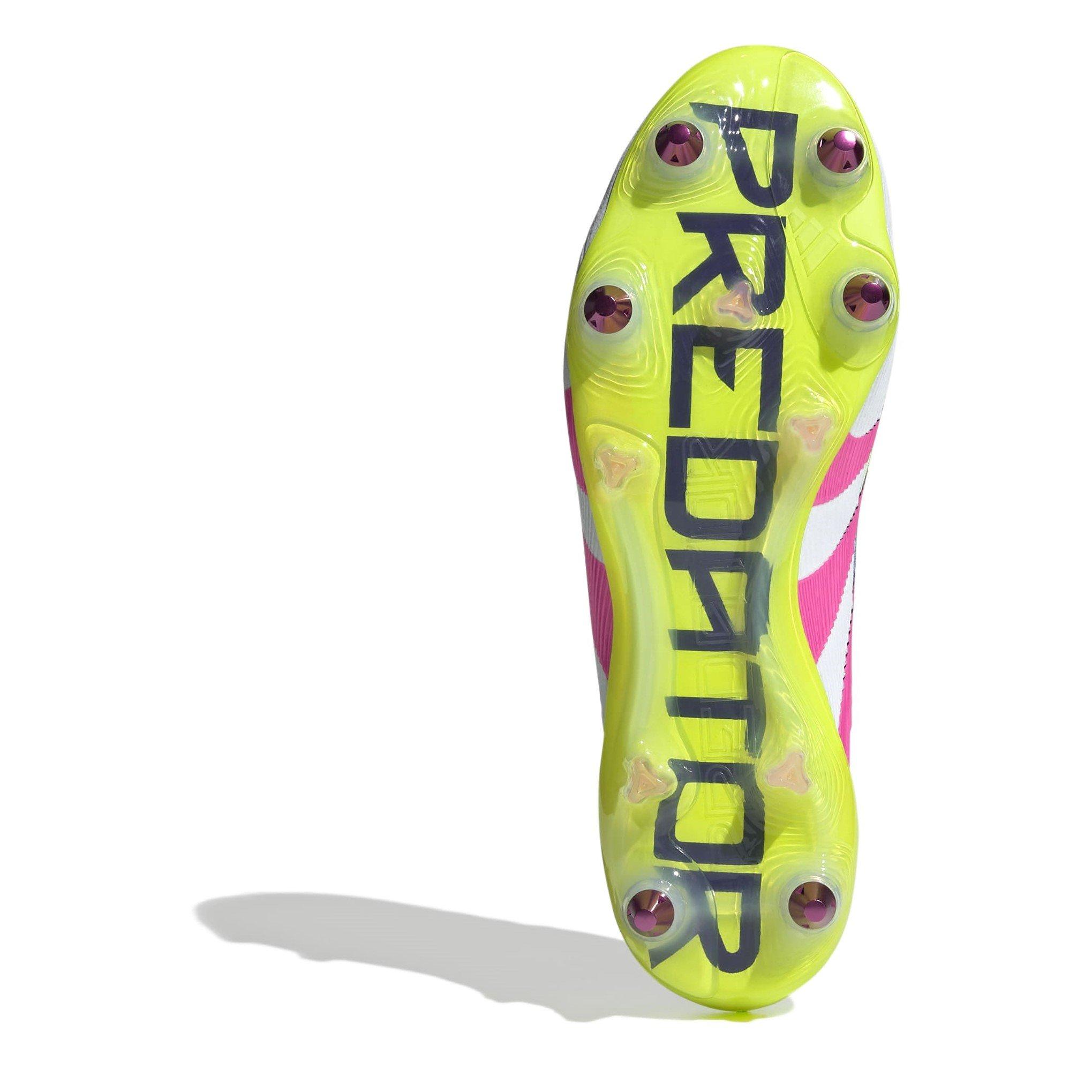 Blanc/Rose - adidas - Predator Elite Soft Ground Football Boots - 6