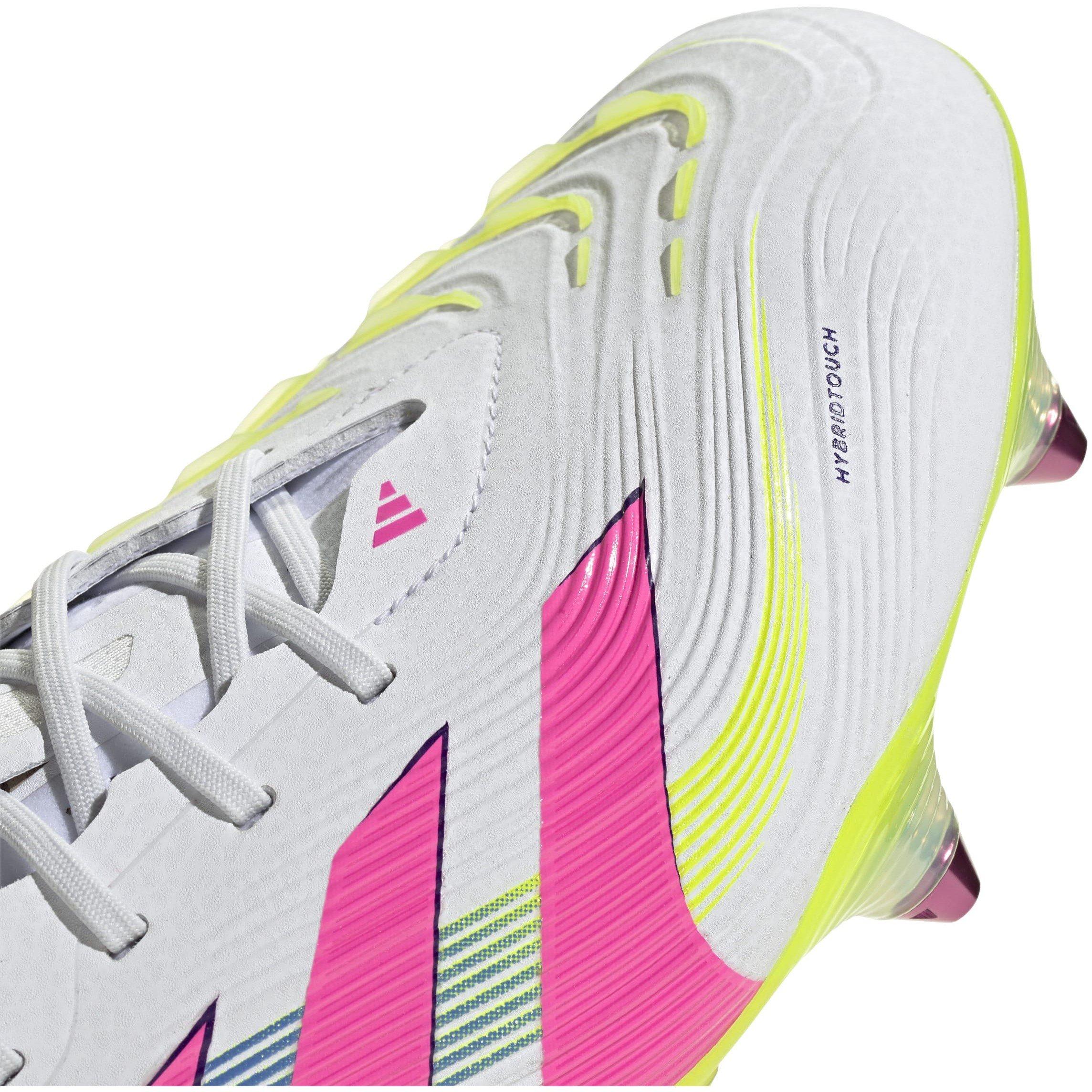 Blanc/Rose - adidas - Predator Elite Soft Ground Football Boots - 8