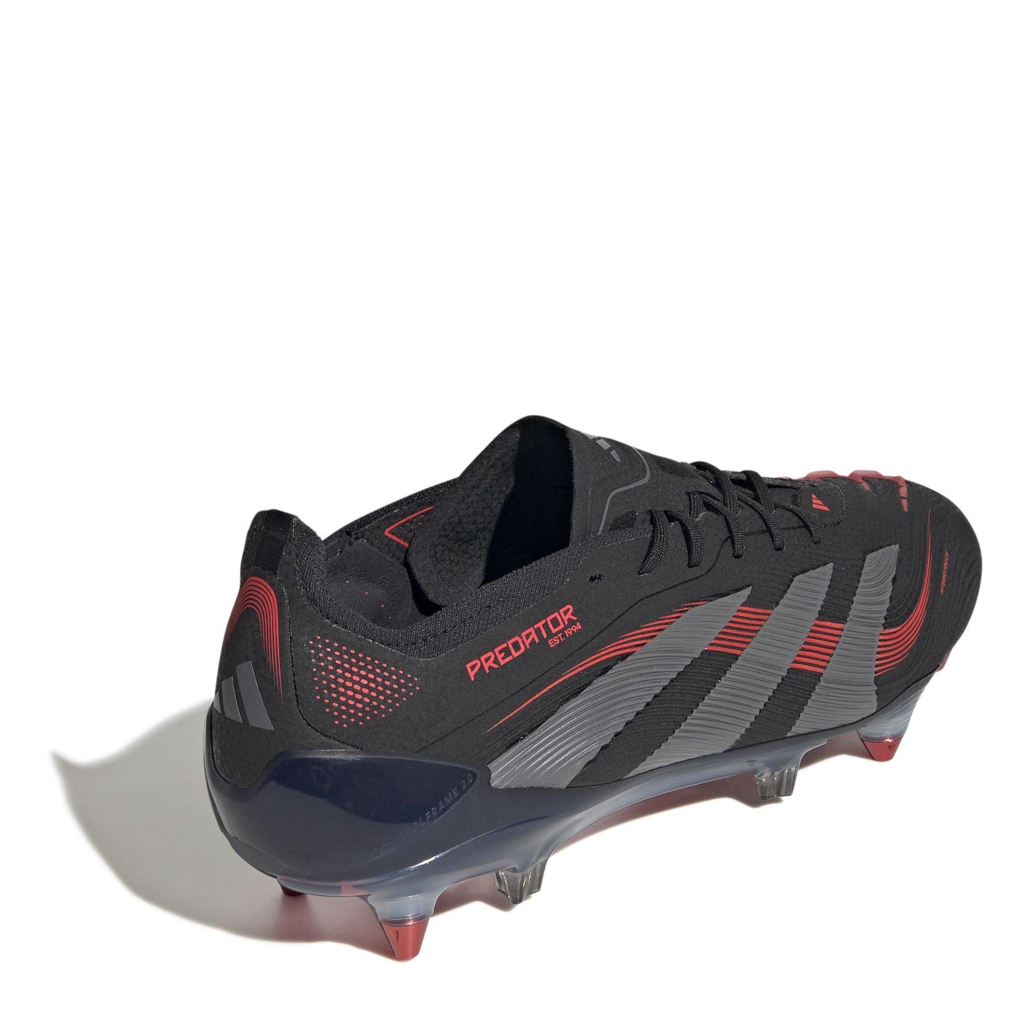 Black/Grey - adidas - Predator Elite Soft Ground Football Boots - 4