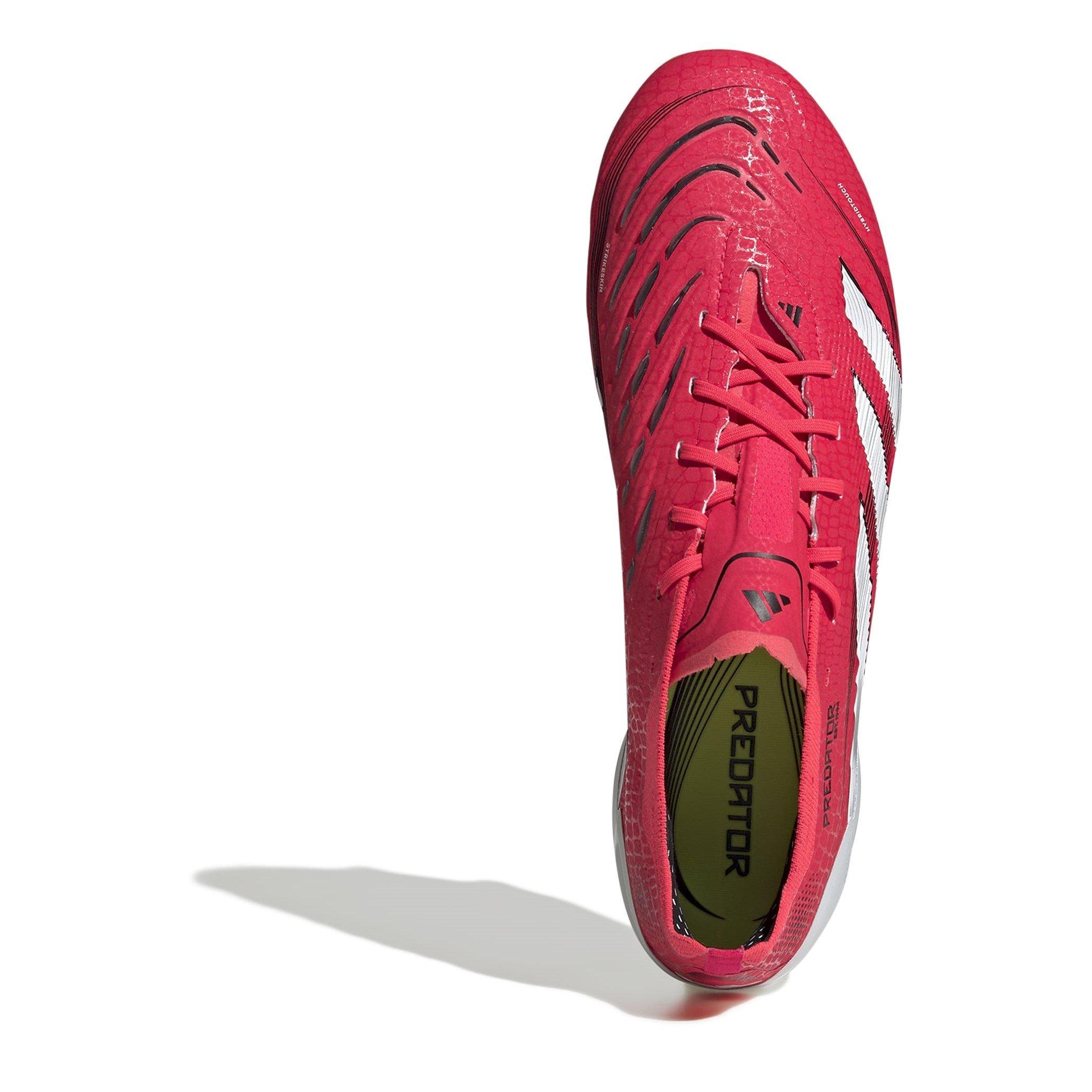 Rood/Wit - adidas - Predator Elite Soft Ground Football Boots - 5