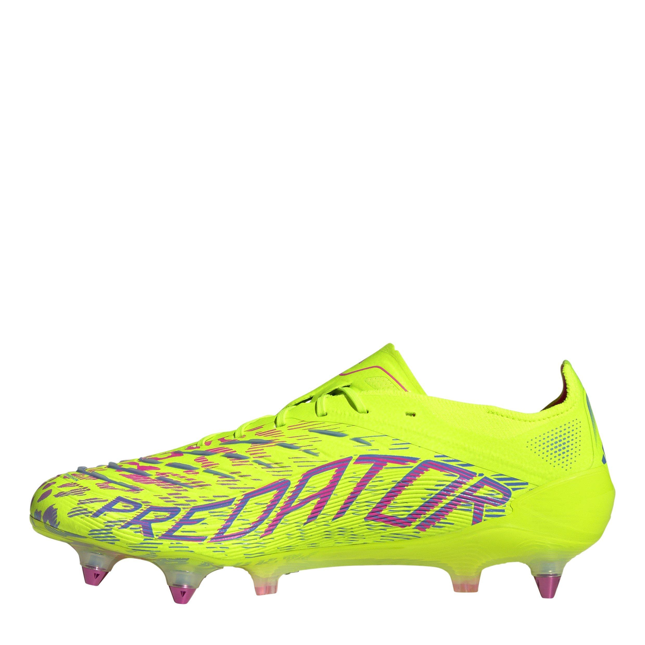 Lem/Pink/Blue - adidas - Predator Elite Soft Ground Football Boots - 2