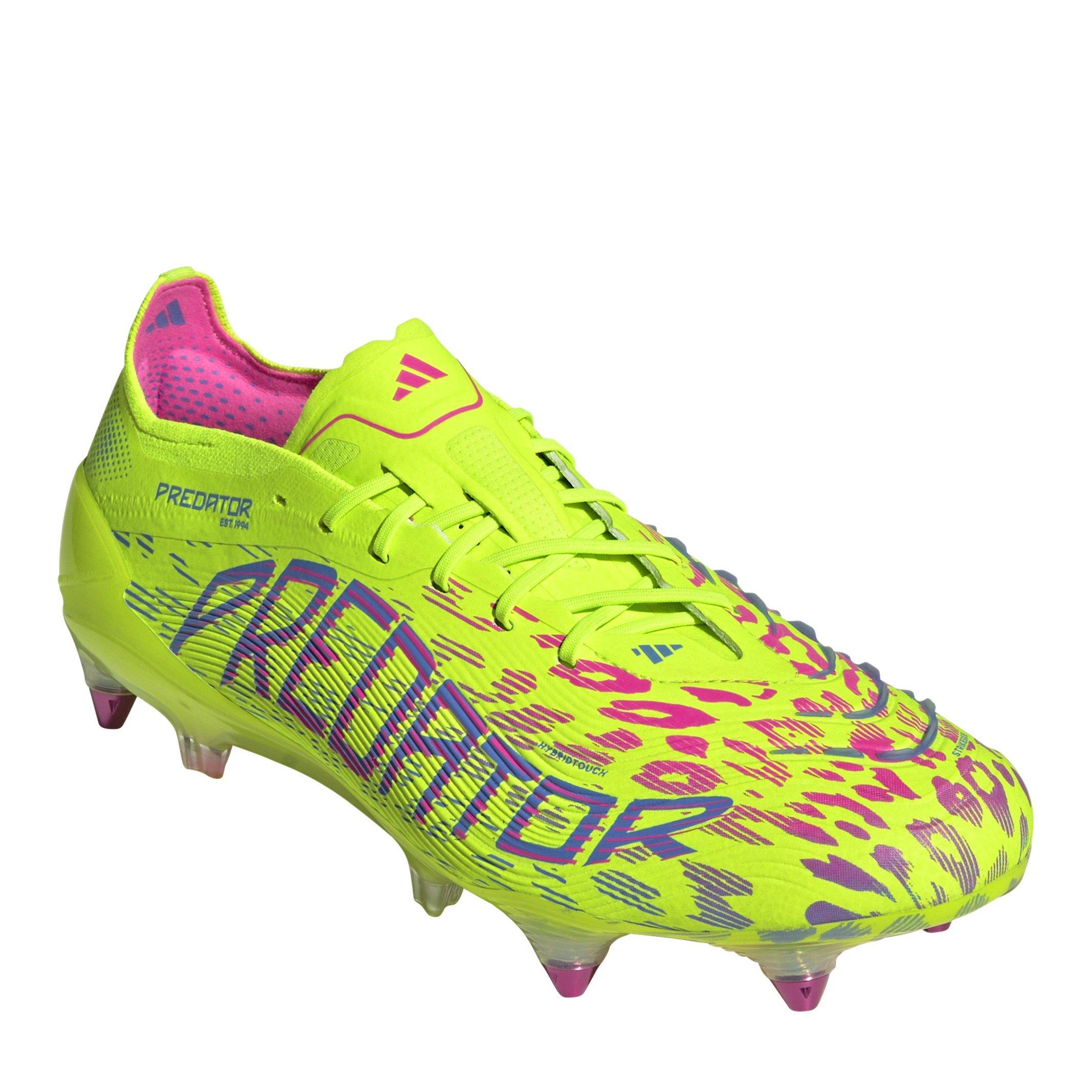 Lem/Pink/Blue - adidas - Predator Elite Soft Ground Football Boots - 3