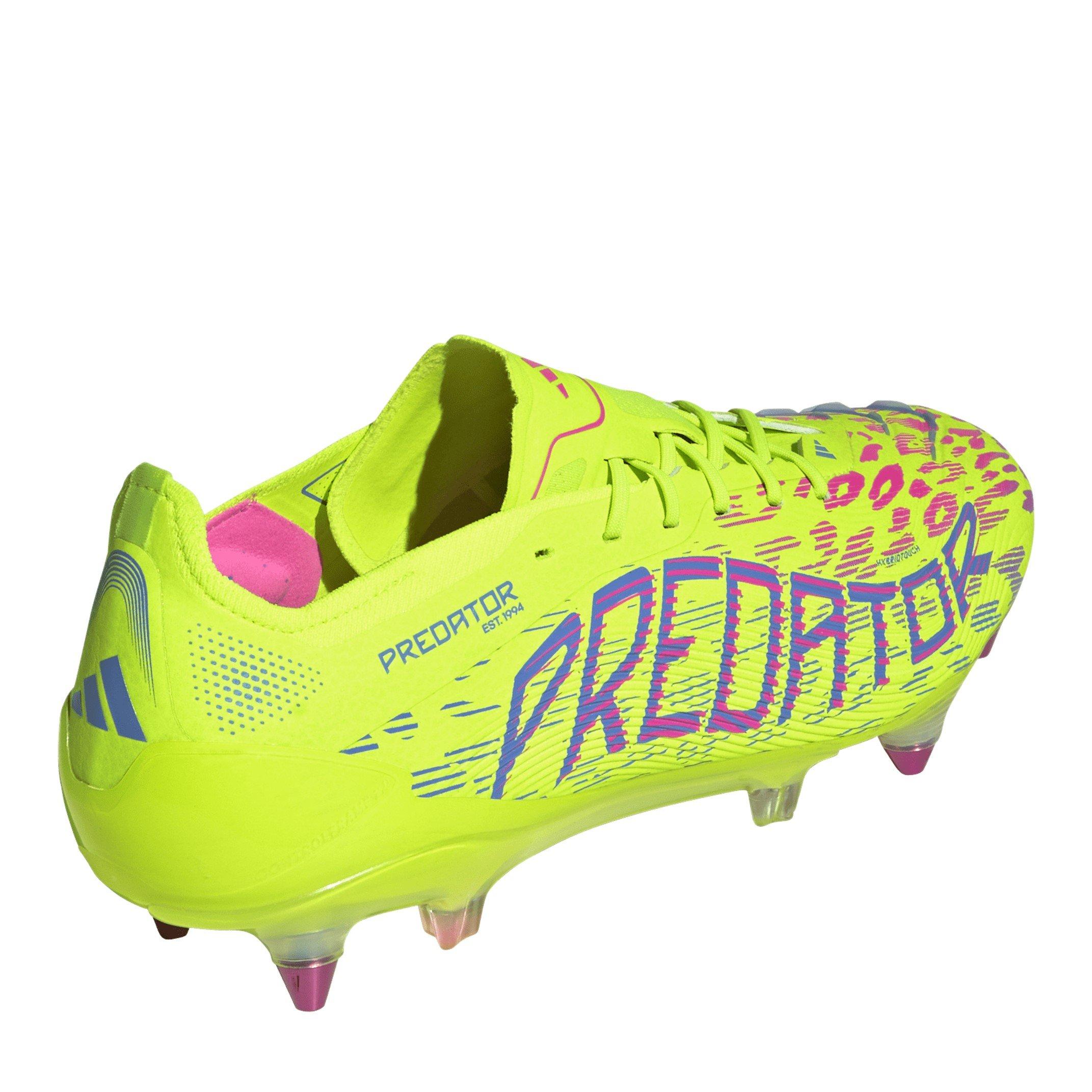Lem/Pink/Blue - adidas - Predator Elite Soft Ground Football Boots - 4