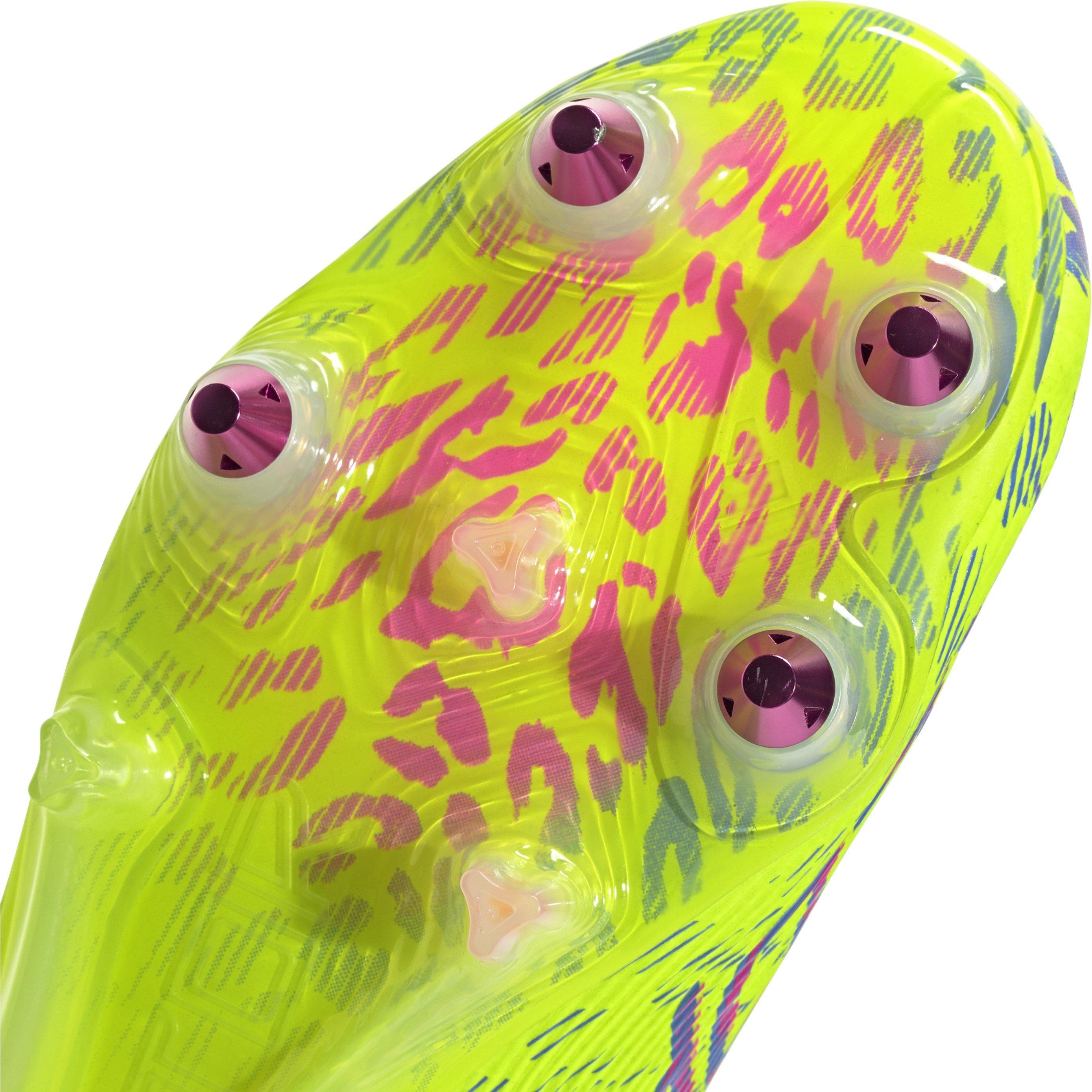 Lem/Pink/Blue - adidas - Predator Elite Soft Ground Football Boots - 8