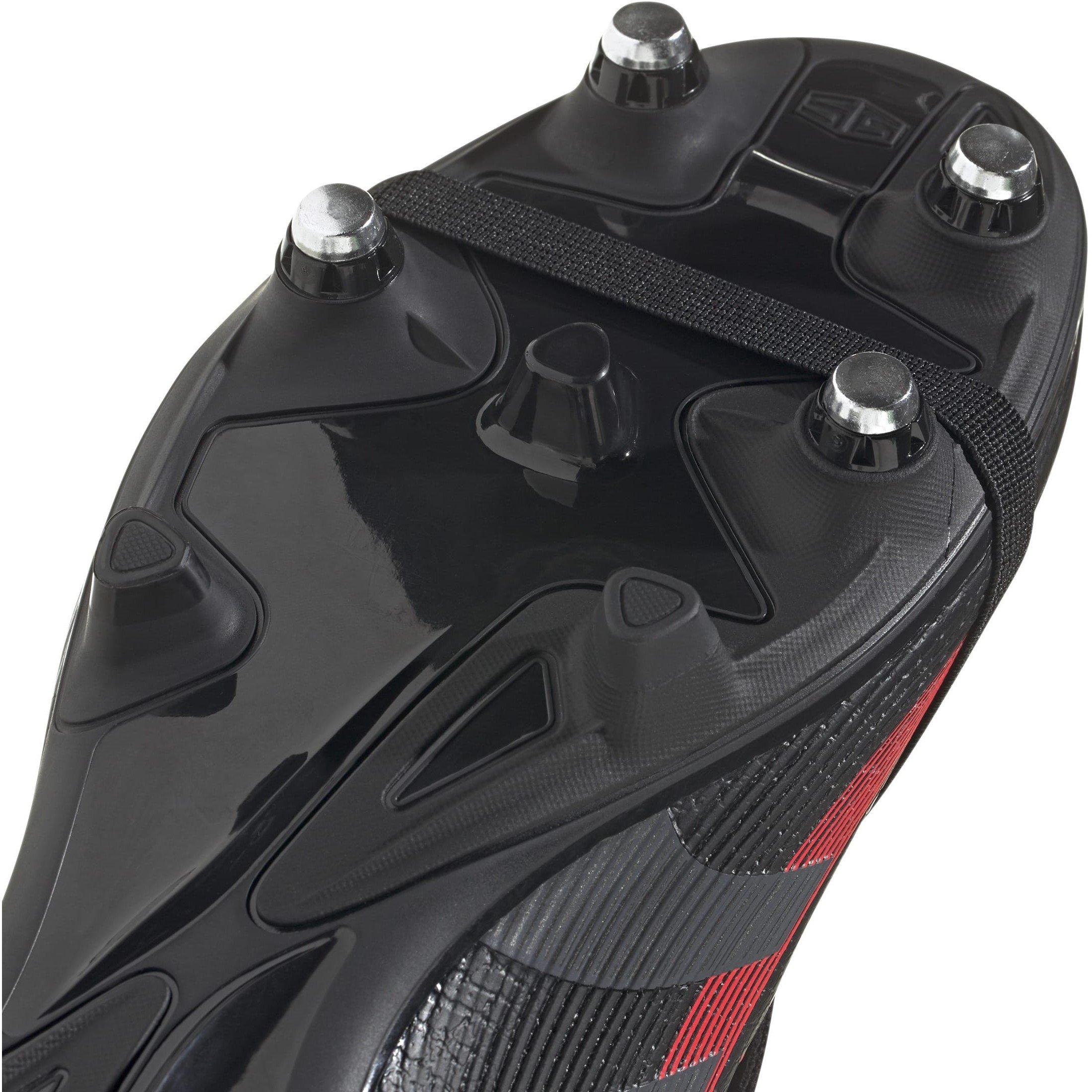 Black/Grey - adidas - Predator League Fold-Over Tongue Soft Ground Football Boots - 7