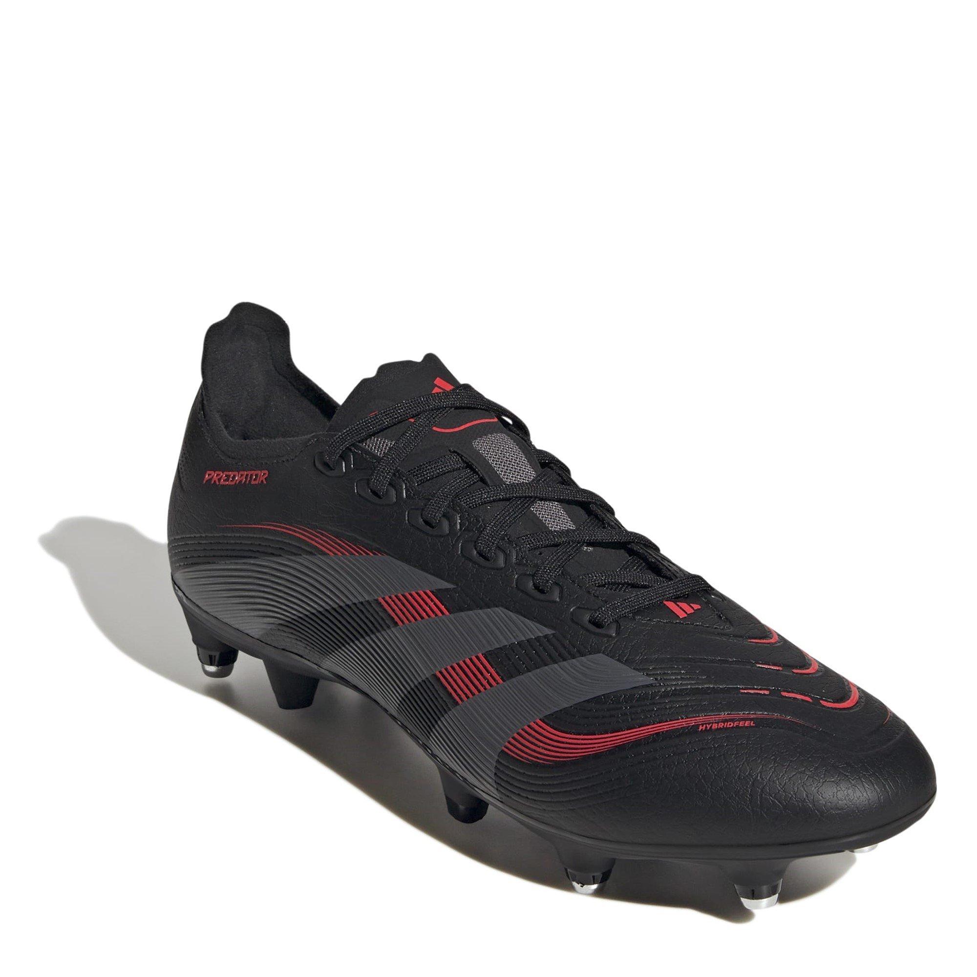 Black/Grey - adidas - Predator League Soft Ground Football Boots - 3