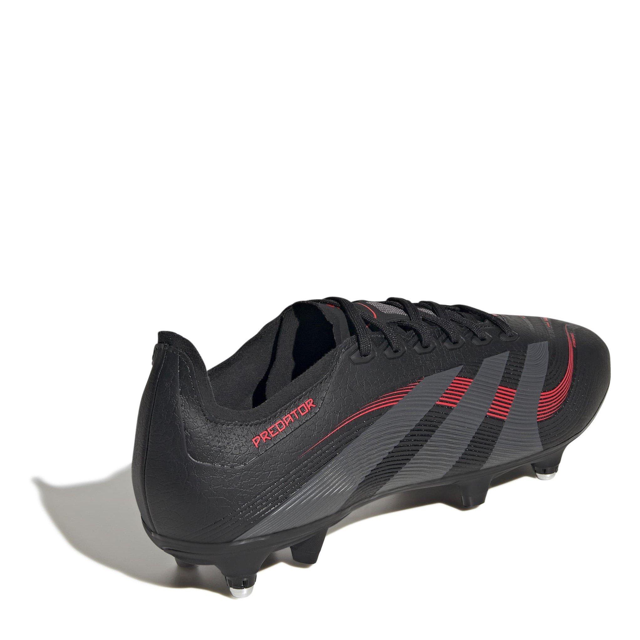 Black/Grey - adidas - Predator League Soft Ground Football Boots - 4