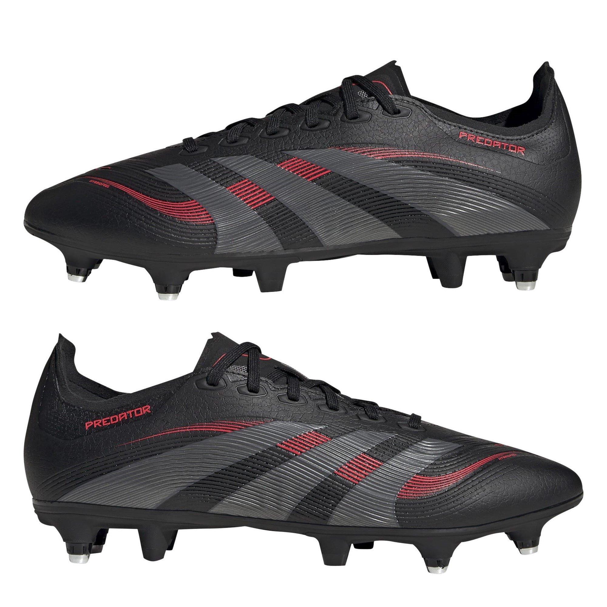 Black/Grey - adidas - Predator League Soft Ground Football Boots - 9