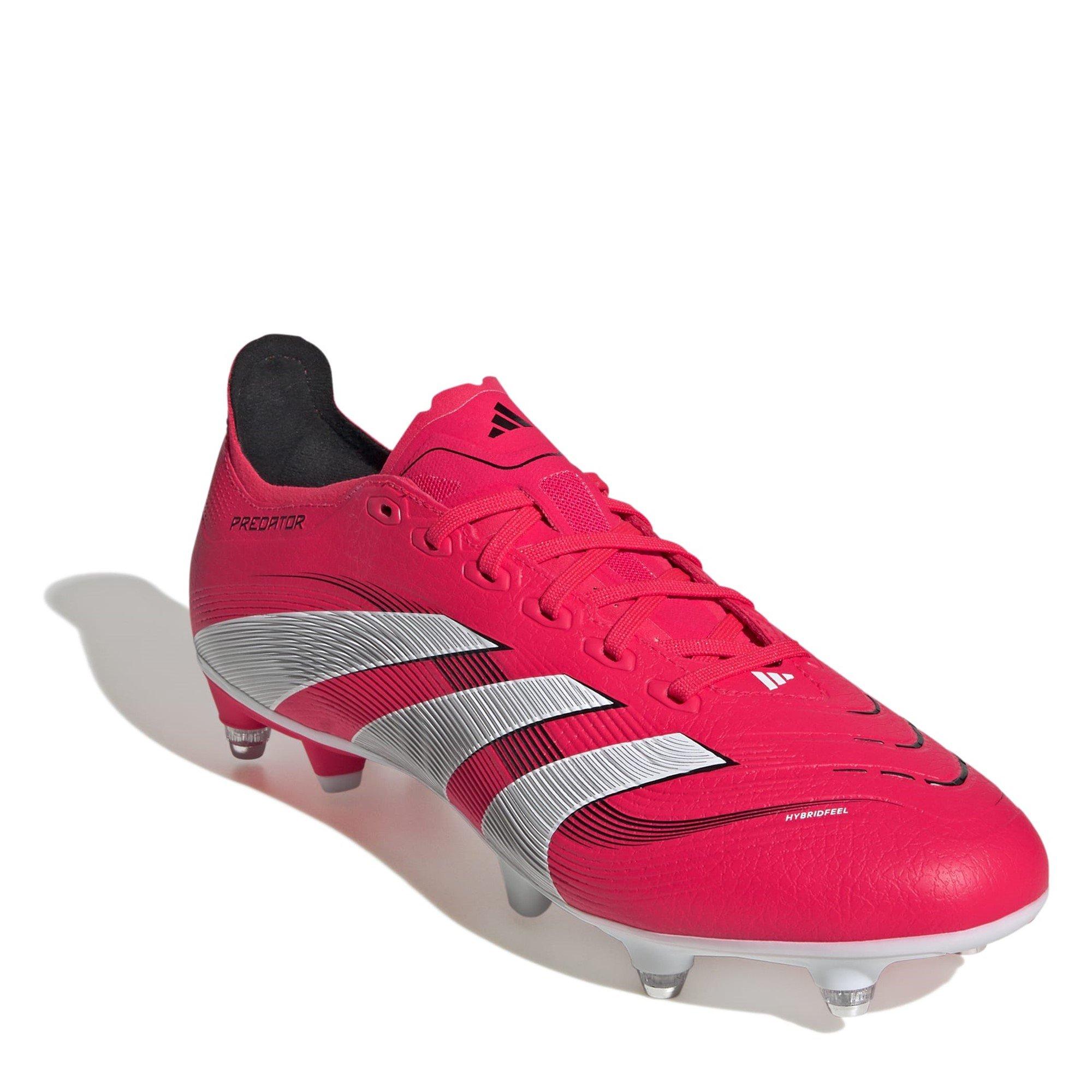 Rood/Wit - adidas - Predator League Soft Ground Football Boots - 3