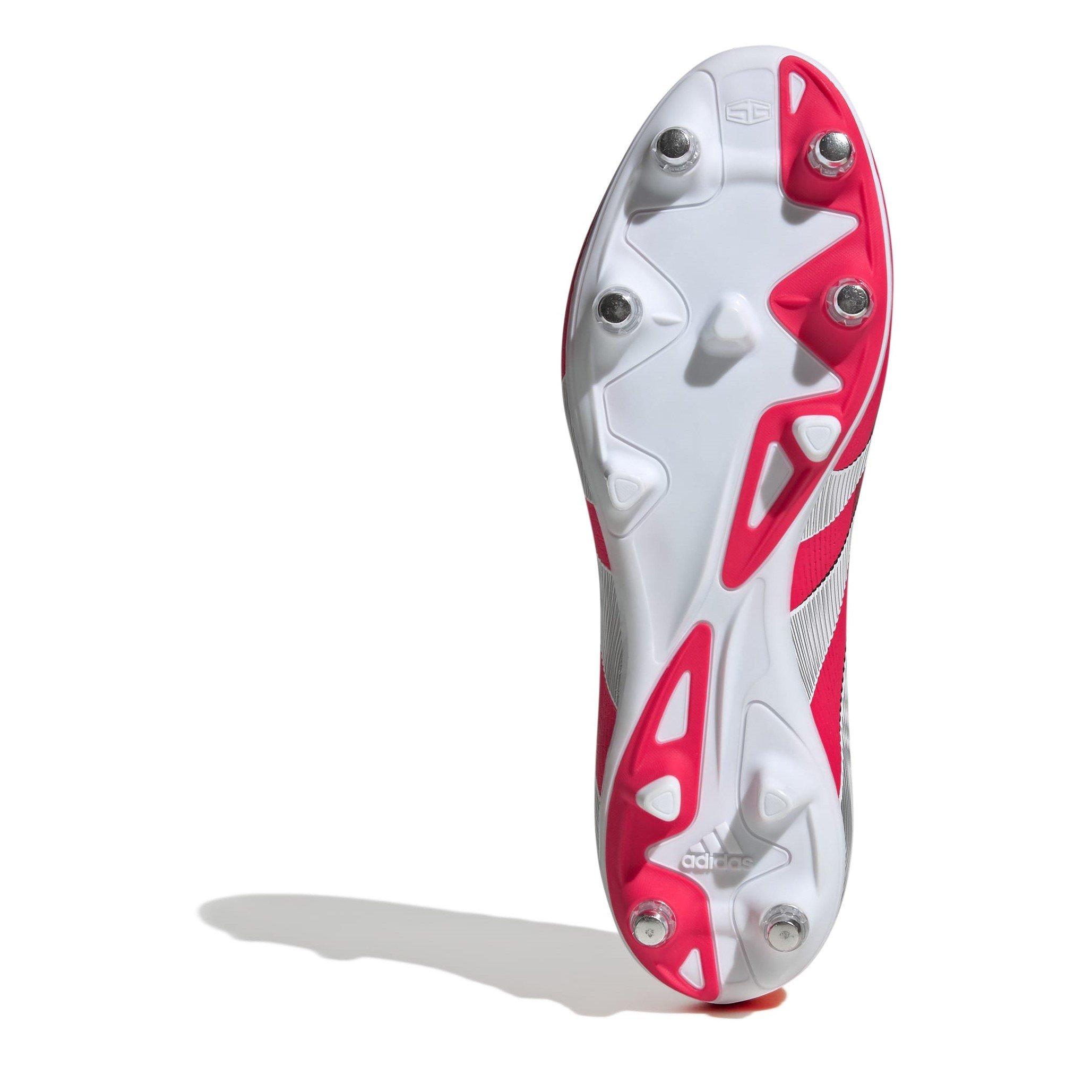 Rood/Wit - adidas - Predator League Soft Ground Football Boots - 6