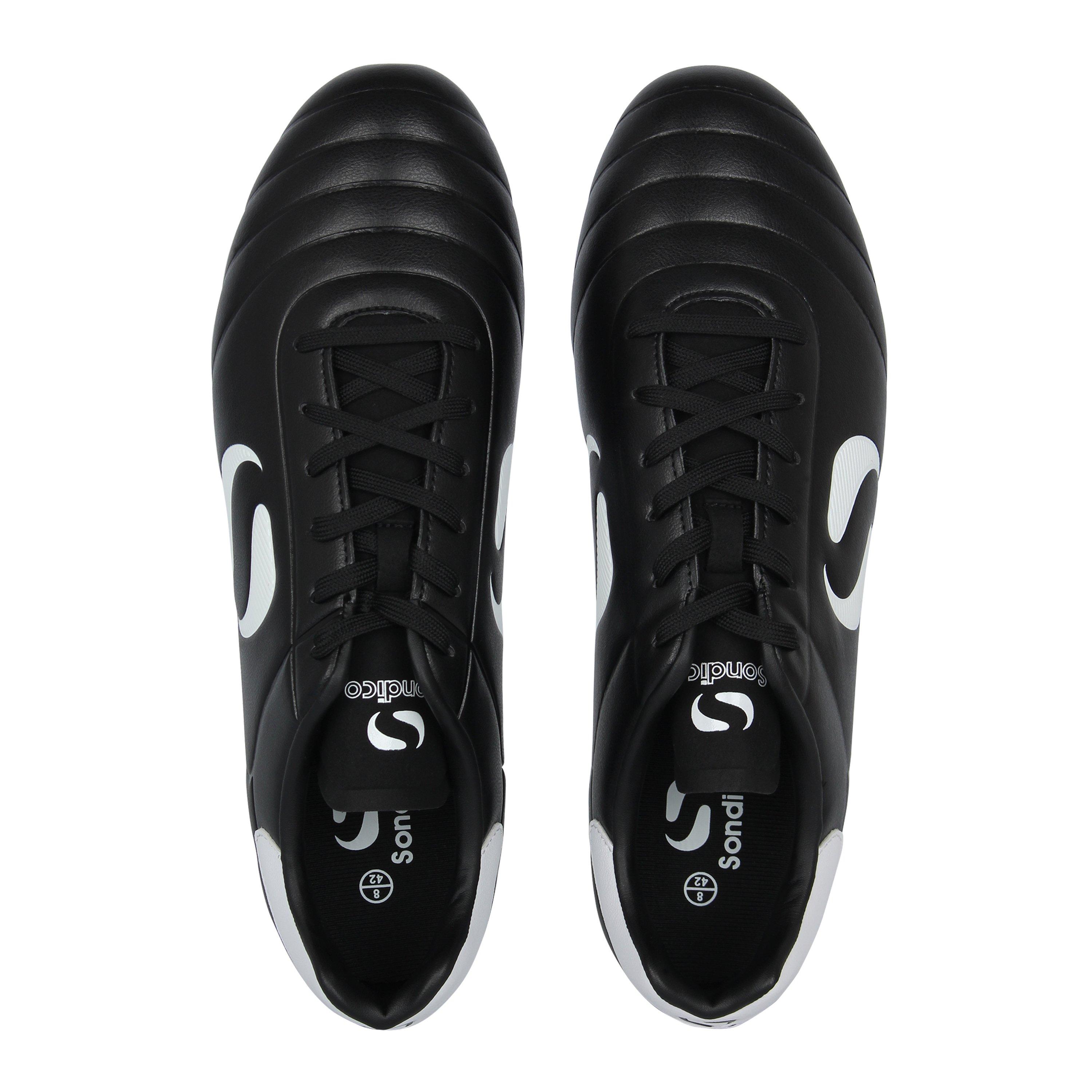 Black/White - Sondico - Strike Soft Ground Football Boots Mens - 6