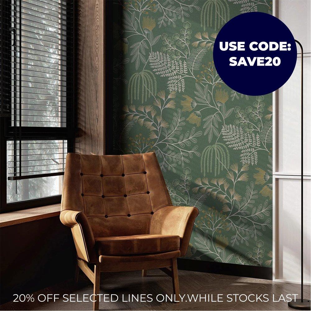 20% Off Wallpaper with code: SAVE20